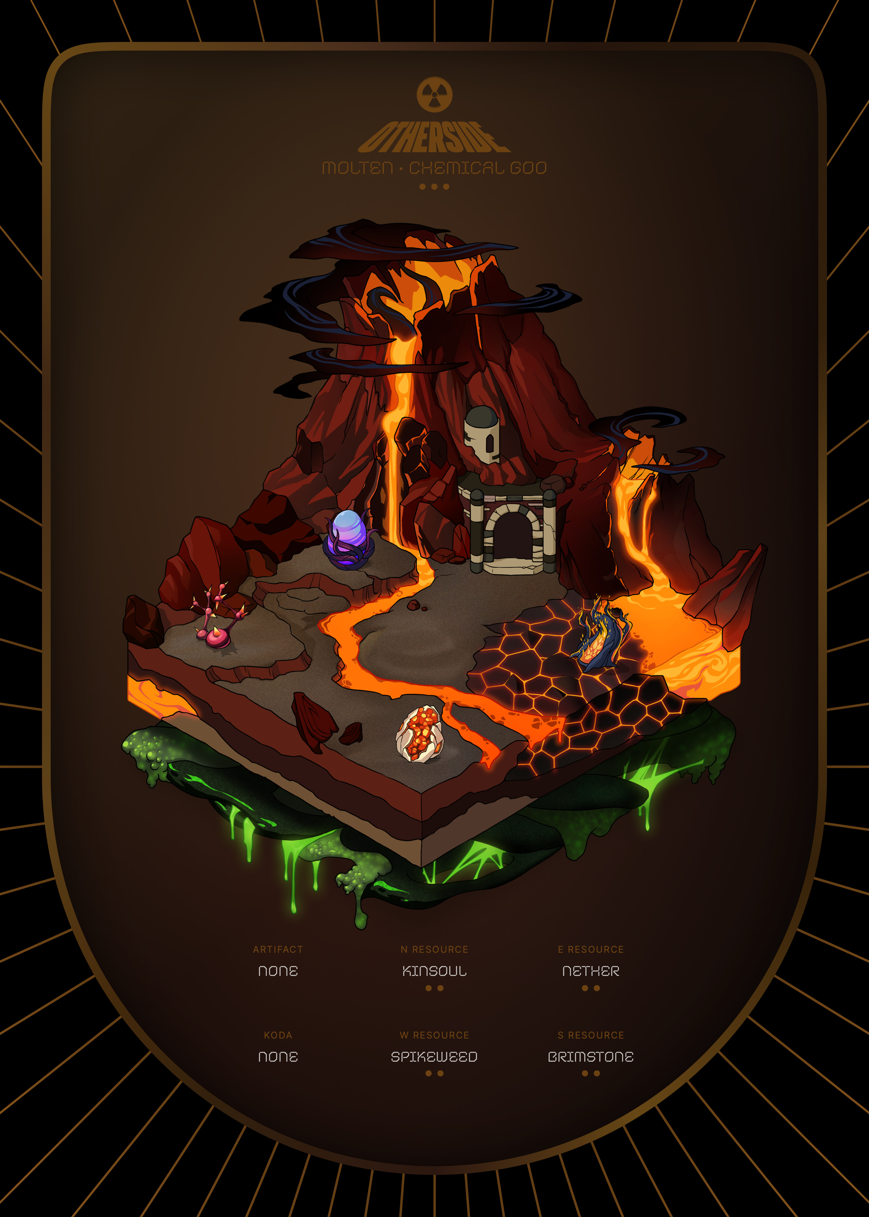 Otherdeed #16925 — Molten