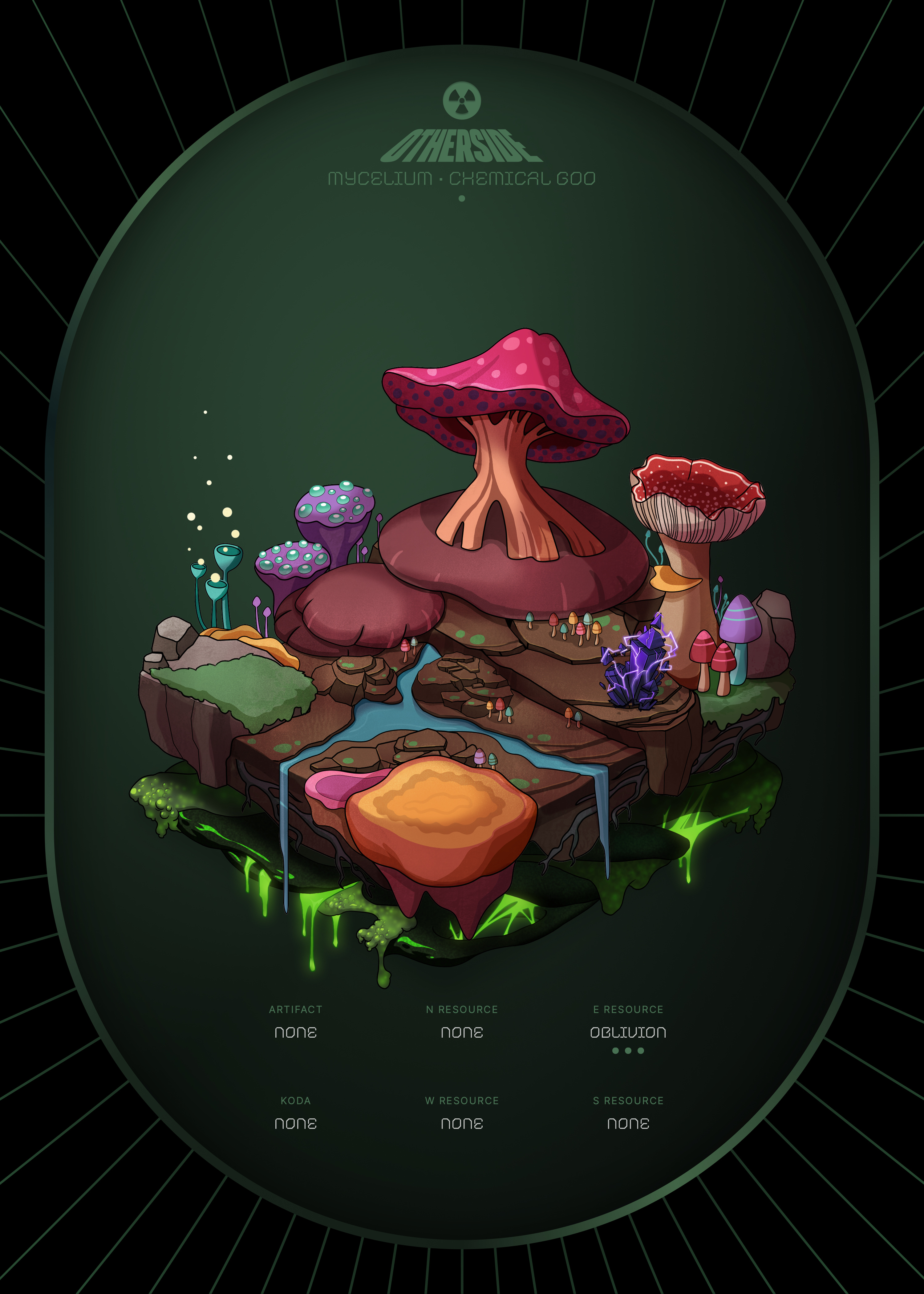 Otherdeed #16981 — Mycelium