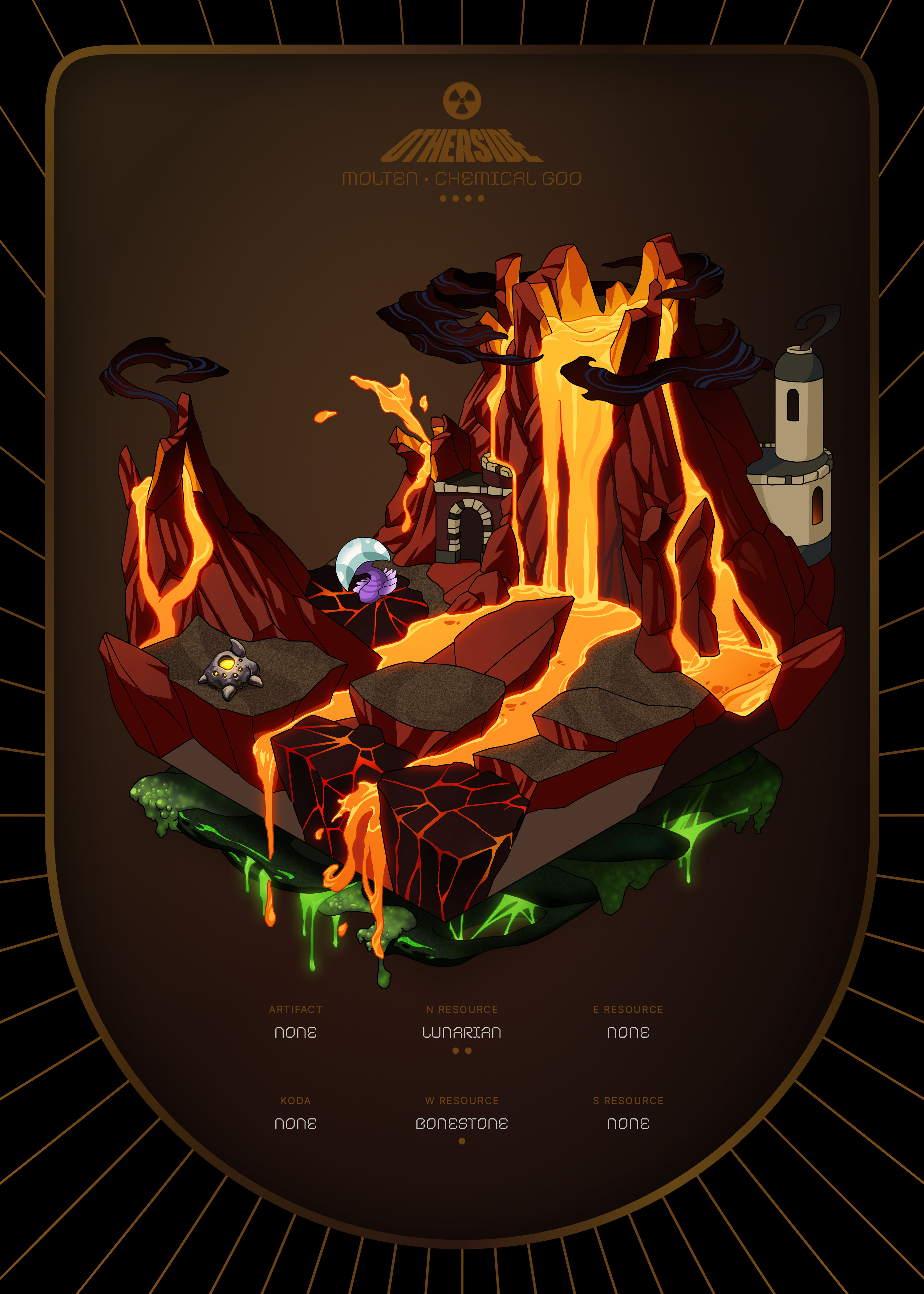 Otherdeed #17732 — Molten