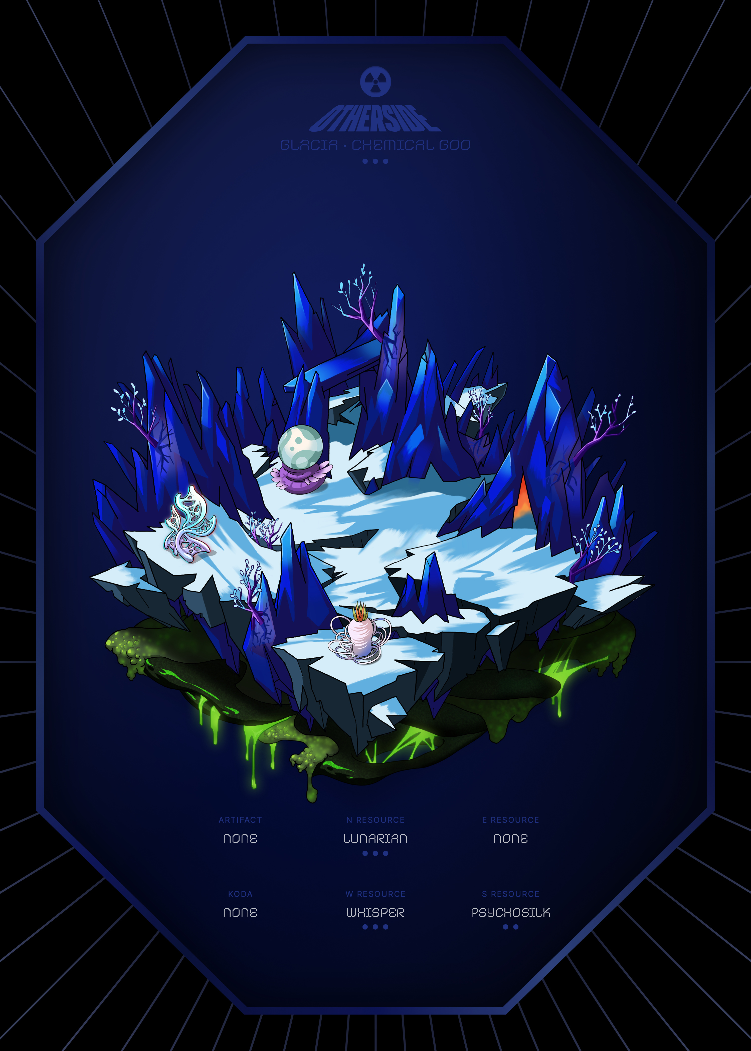 Otherdeed #17812 — Glacia