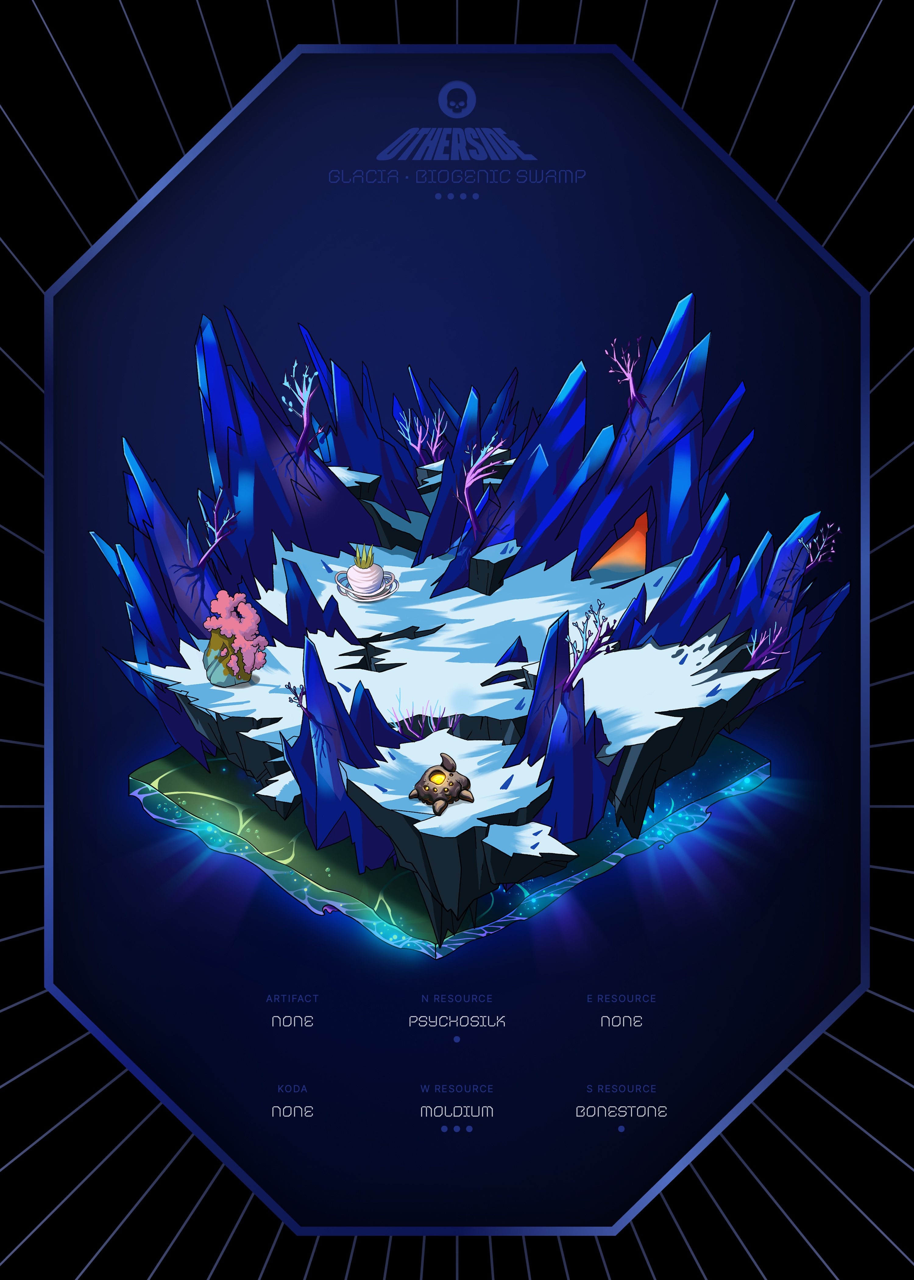 Otherdeed #1871 — Glacia