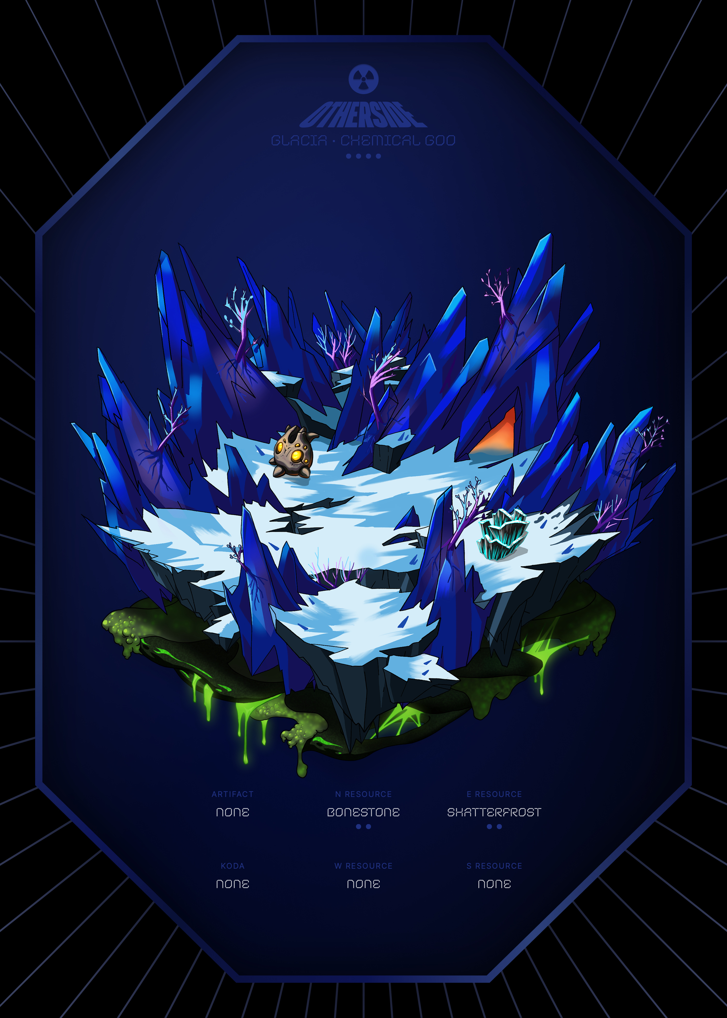 Otherdeed #19467 — Glacia