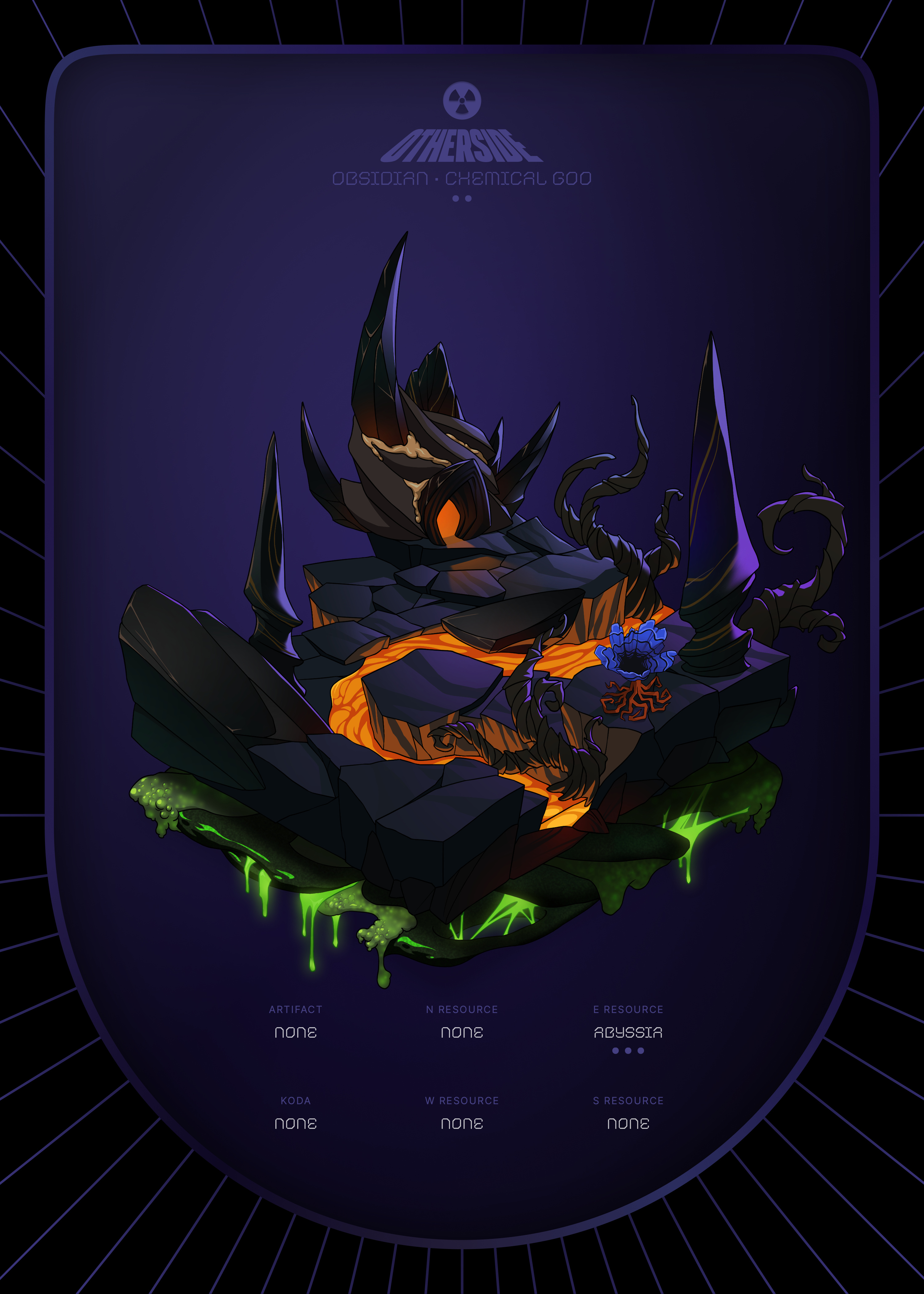 Otherdeed #20266 — Obsidian