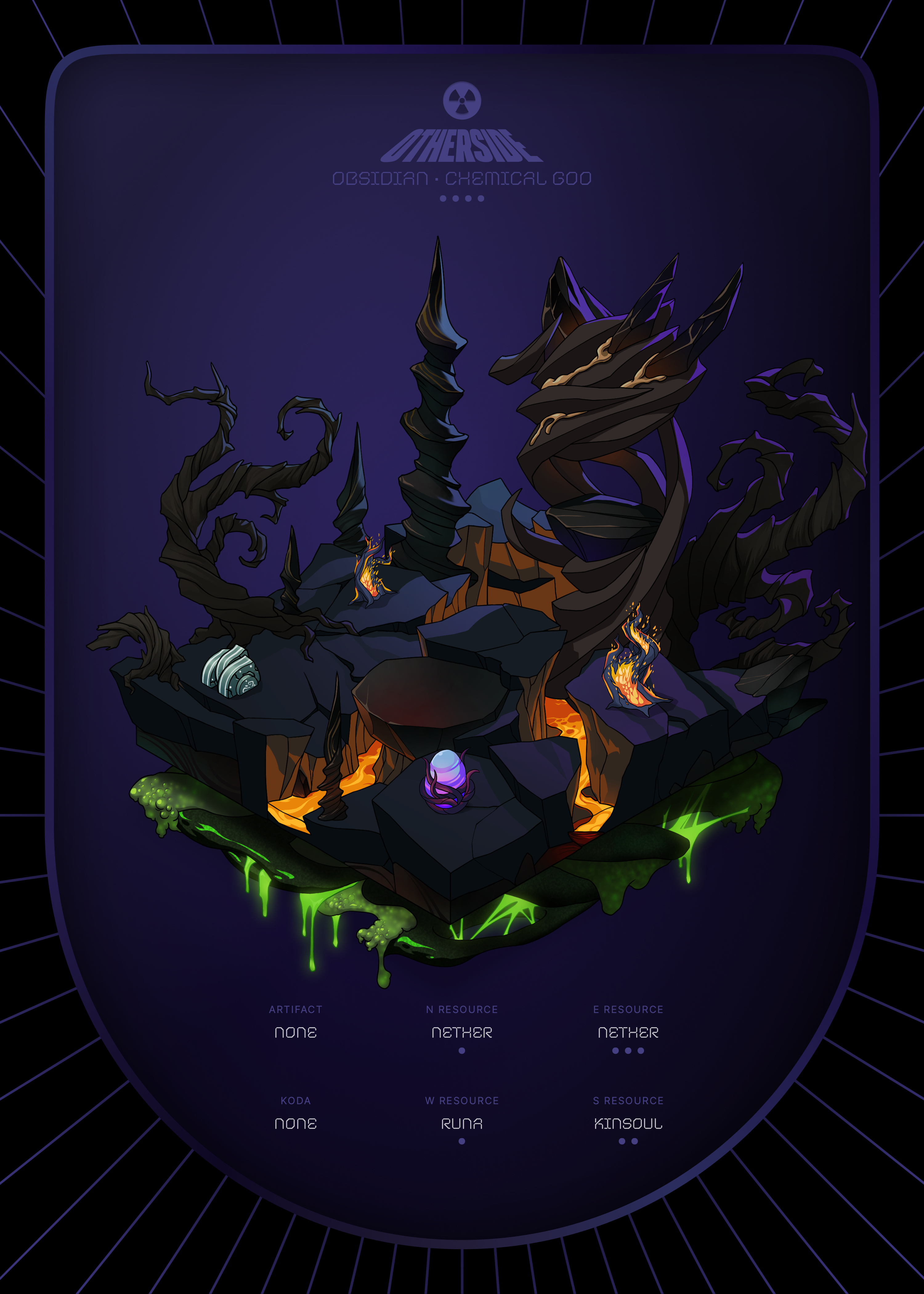 Otherdeed #20490 — Obsidian