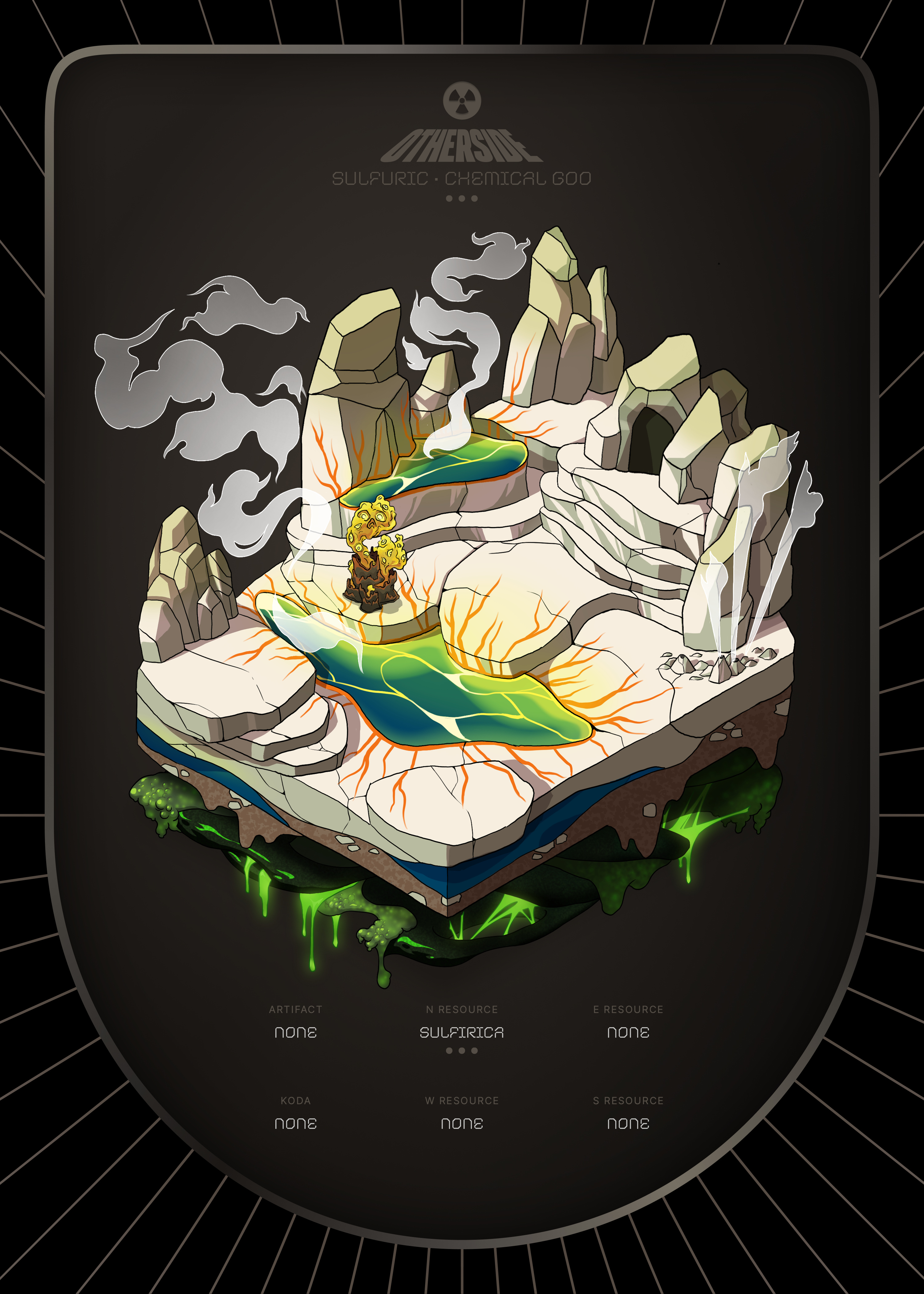 Otherdeed #21353 — Sulfuric