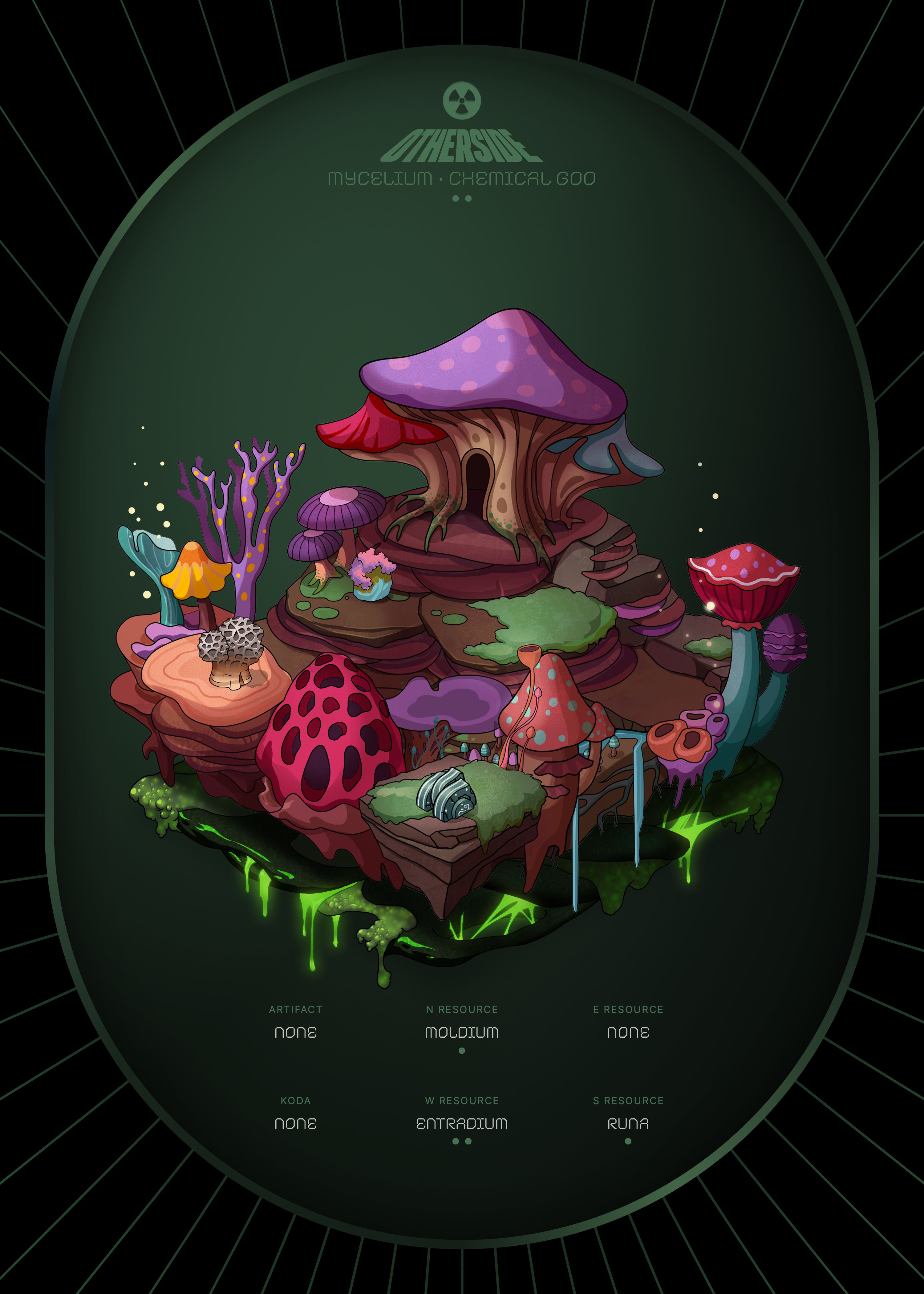 Otherdeed #21529 — Mycelium