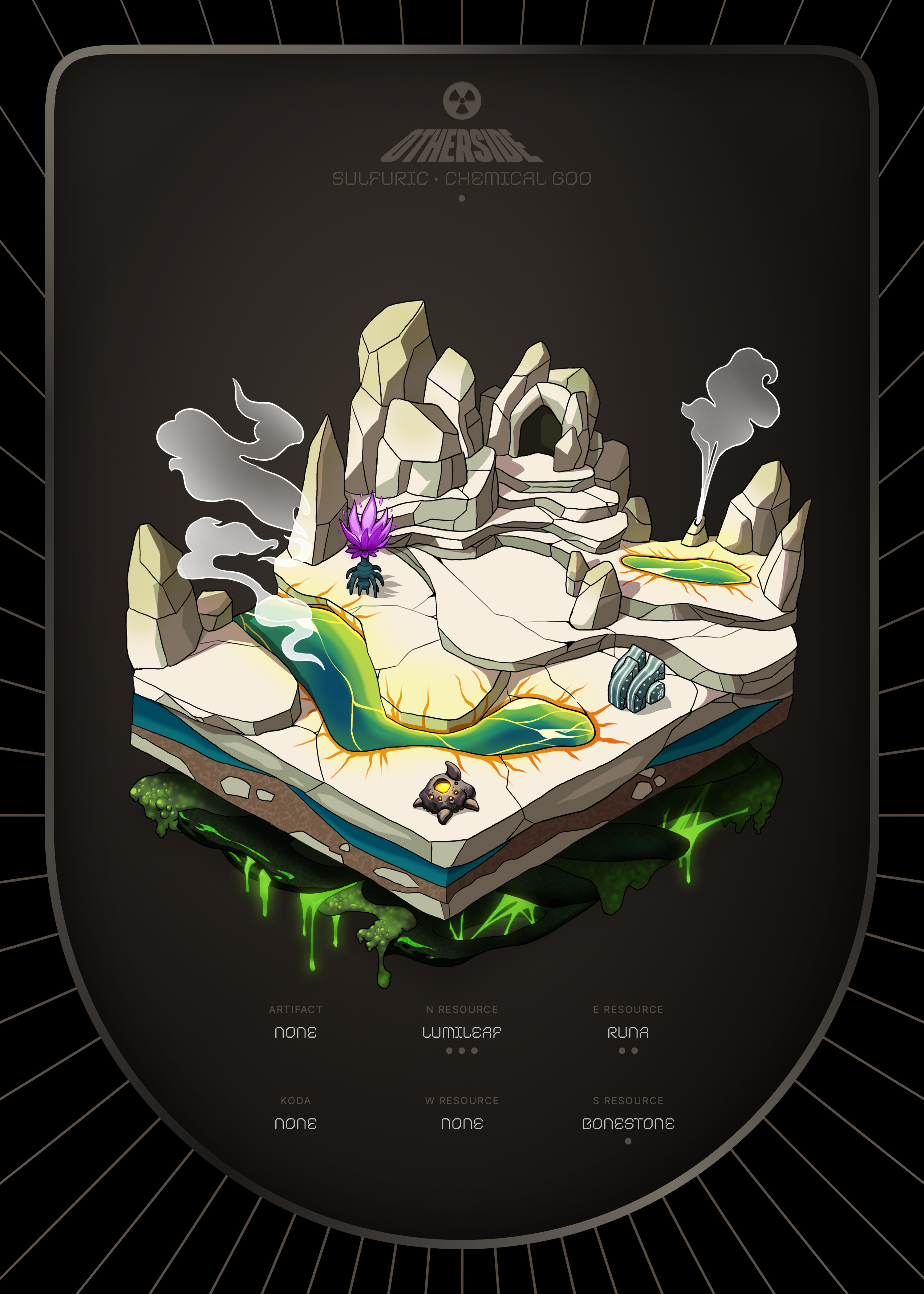 Otherdeed #22353 — Sulfuric