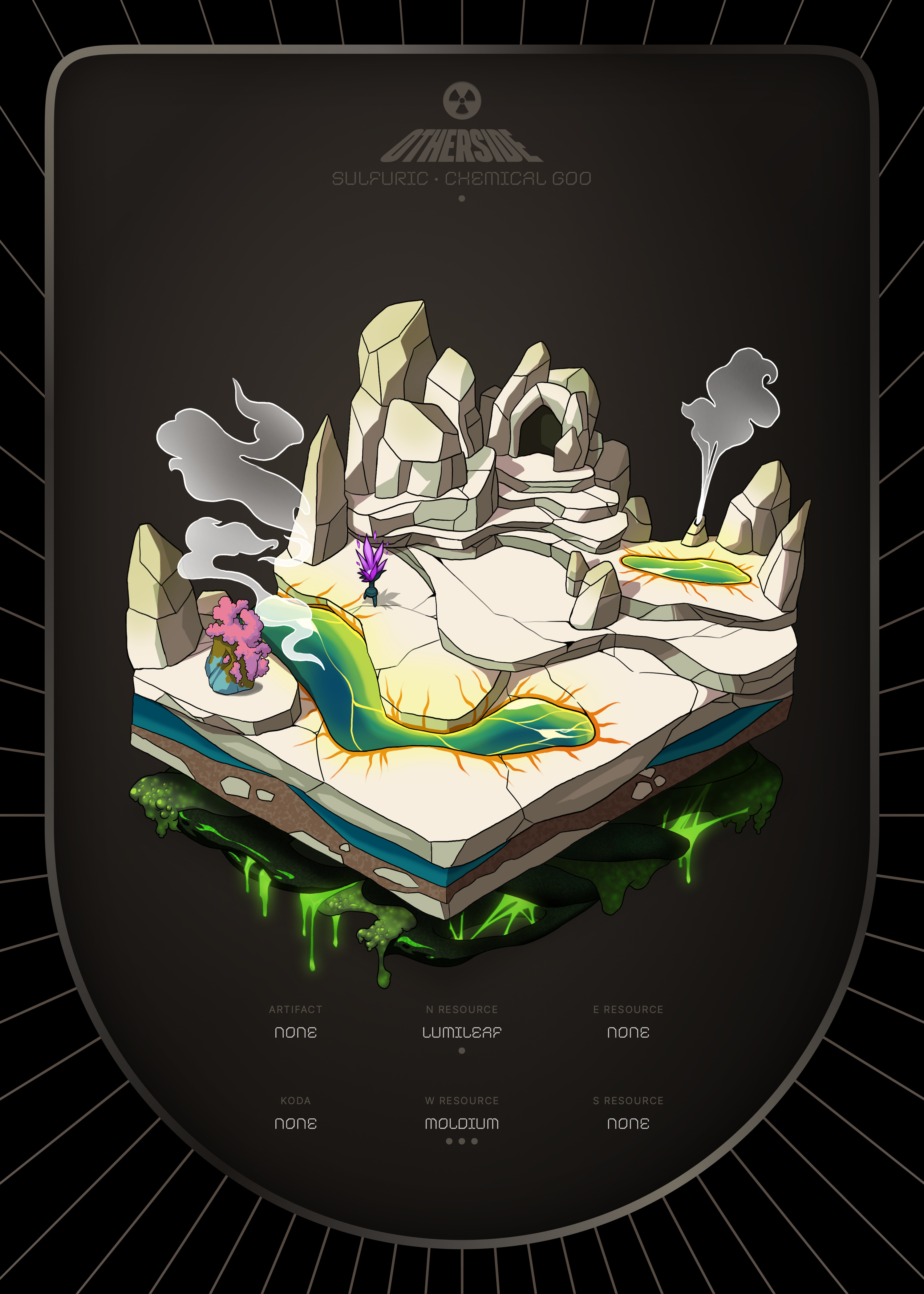 Otherdeed #22831 — Sulfuric