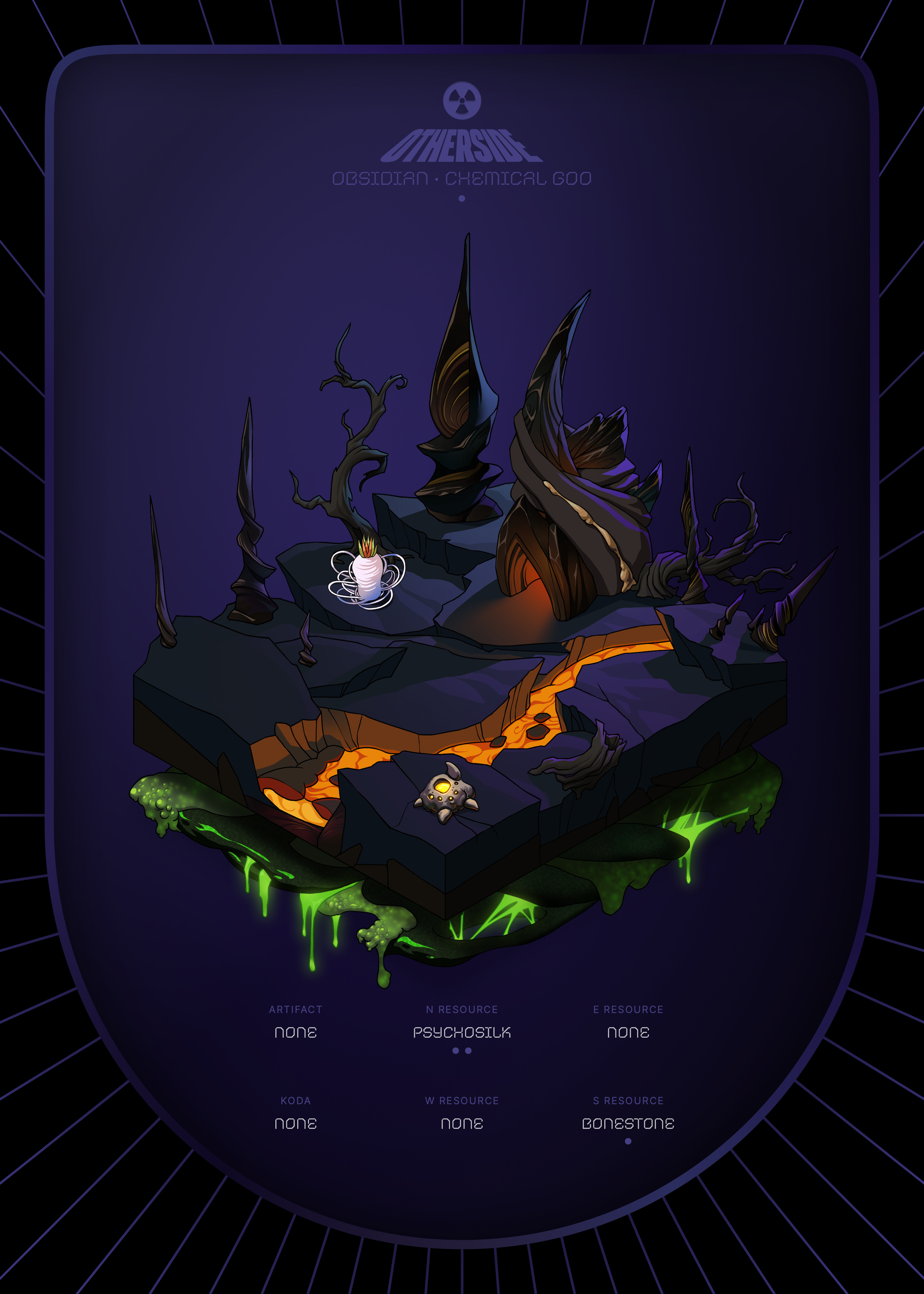 Otherdeed #23031 — Obsidian