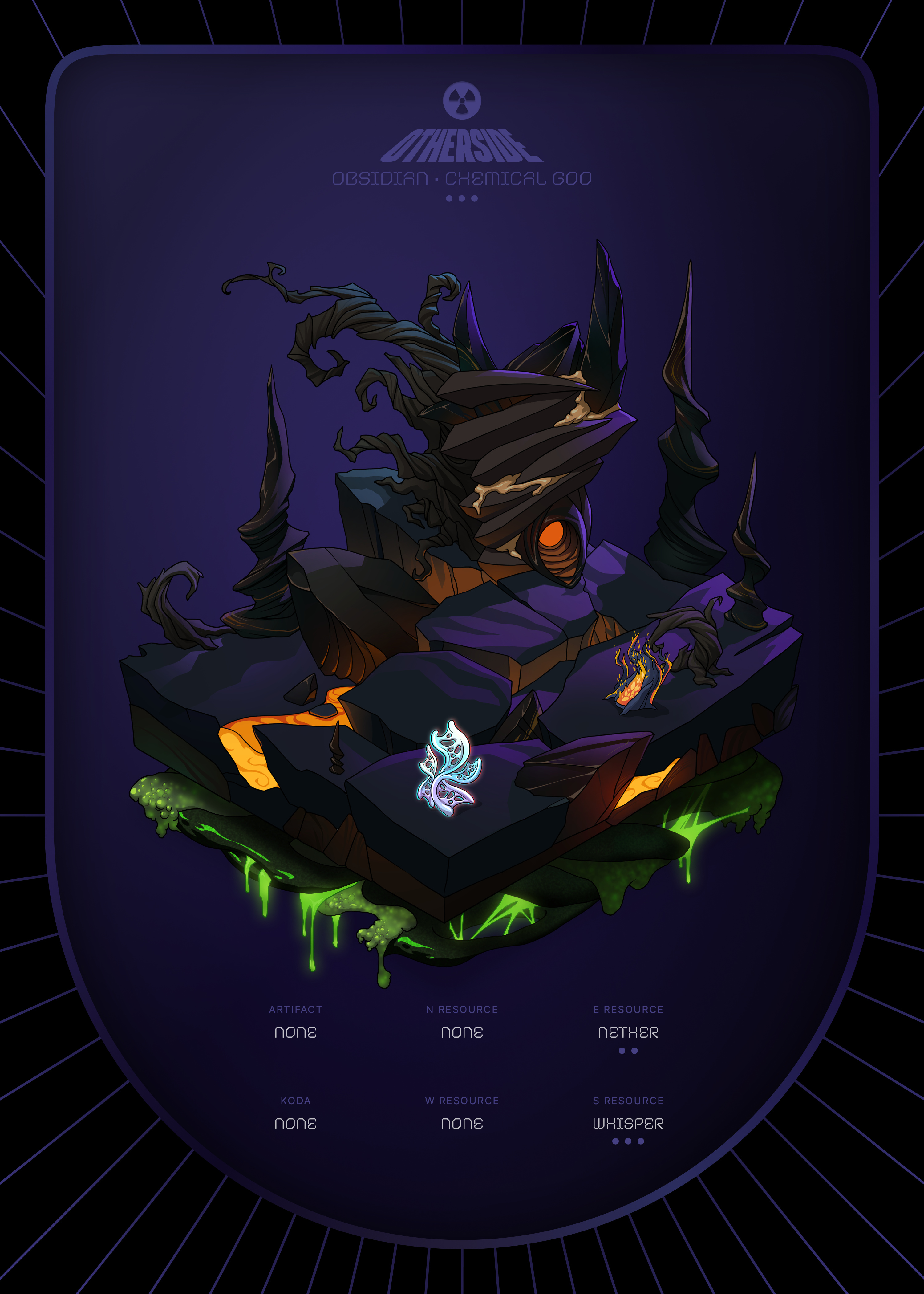 Otherdeed #23390 — Obsidian