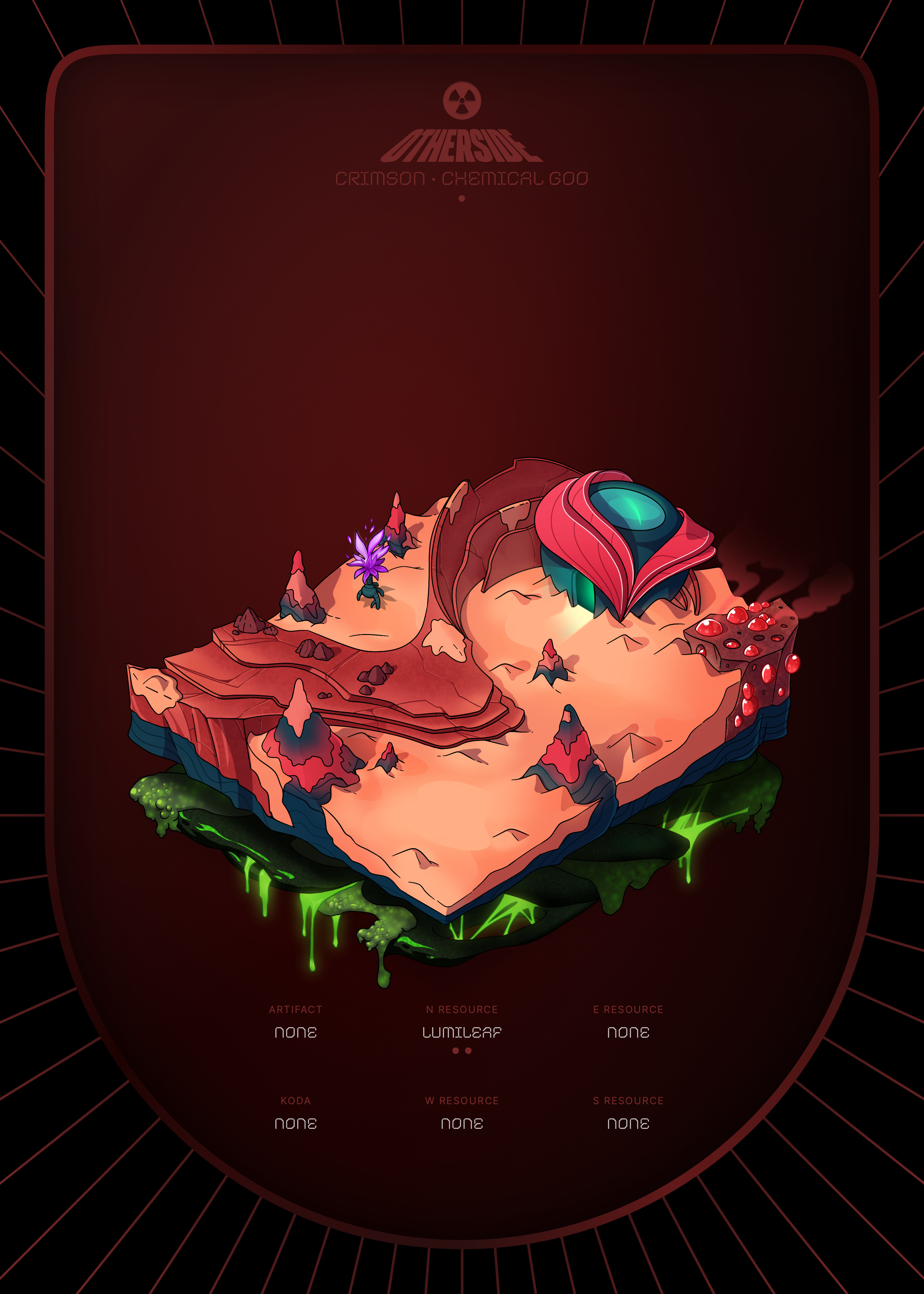 Otherdeed #23934 — Crimson