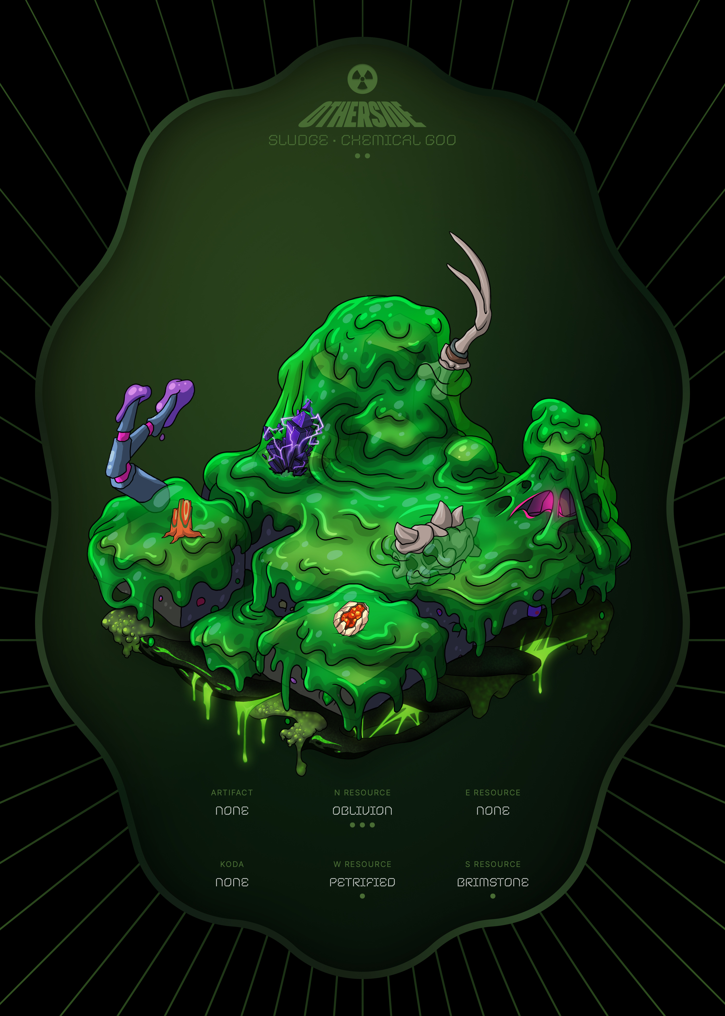 Otherdeed #24834 — Sludge