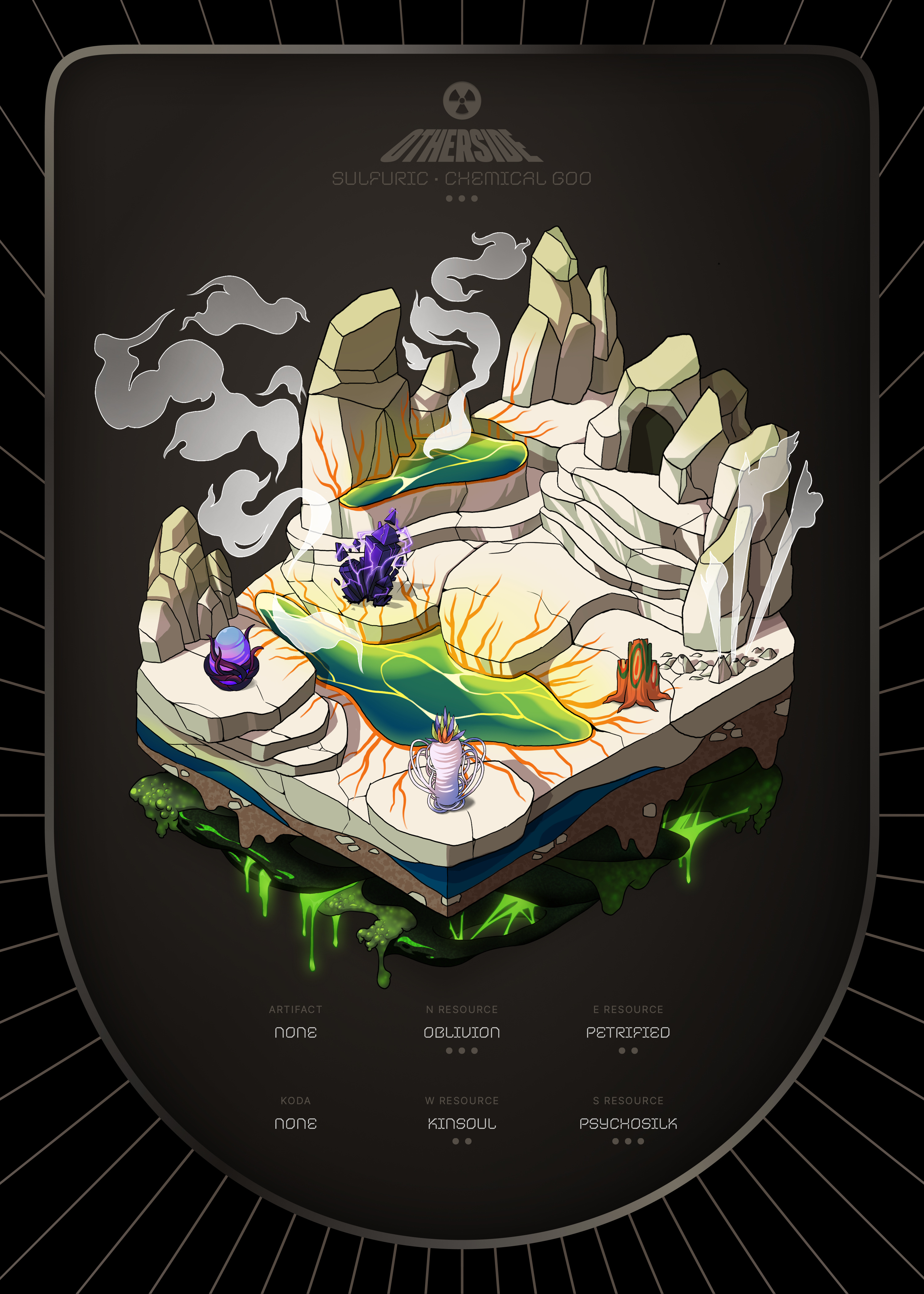 Otherdeed #24918 — Sulfuric