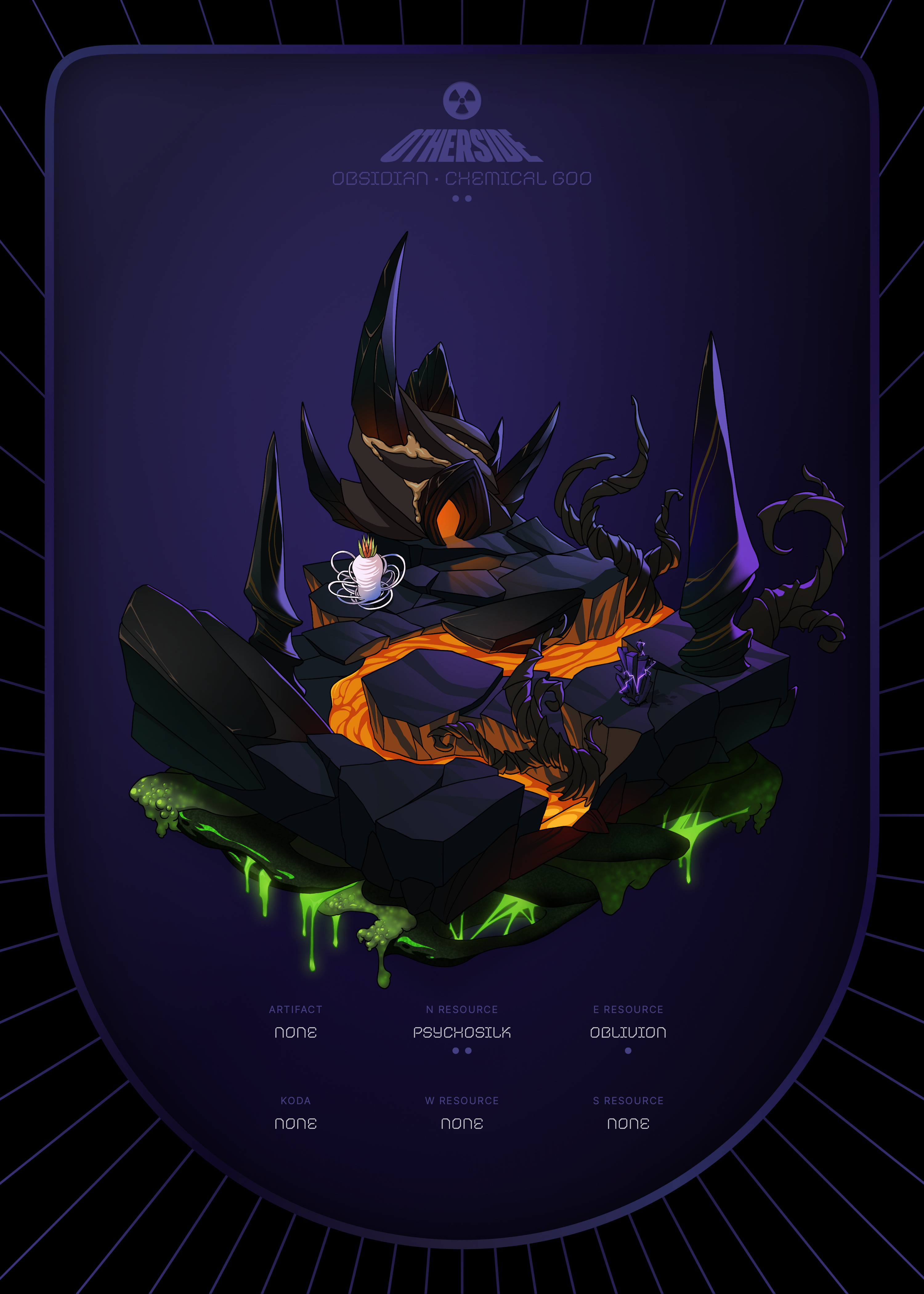 Otherdeed #25927 — Obsidian