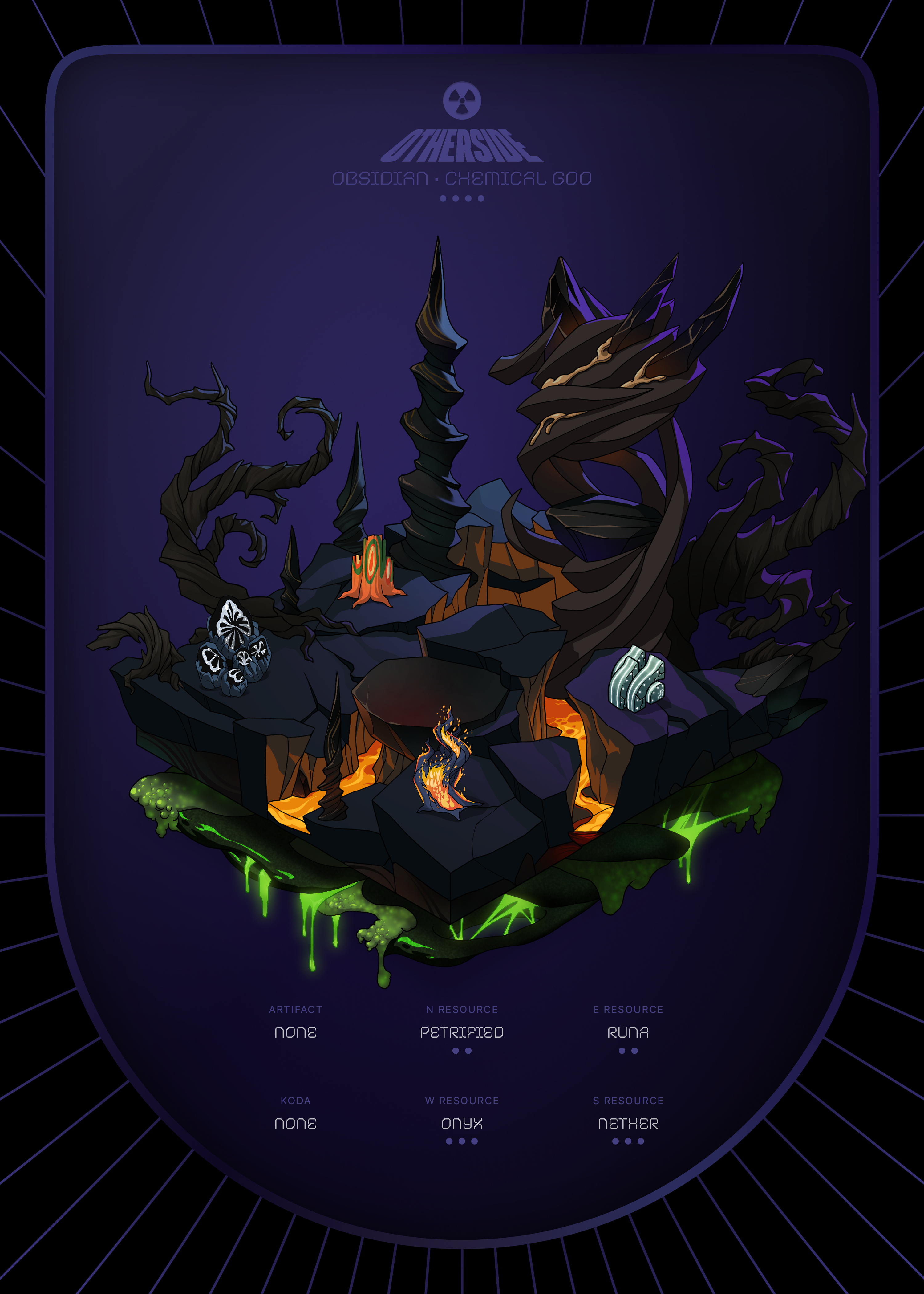 Otherdeed #27286 — Obsidian