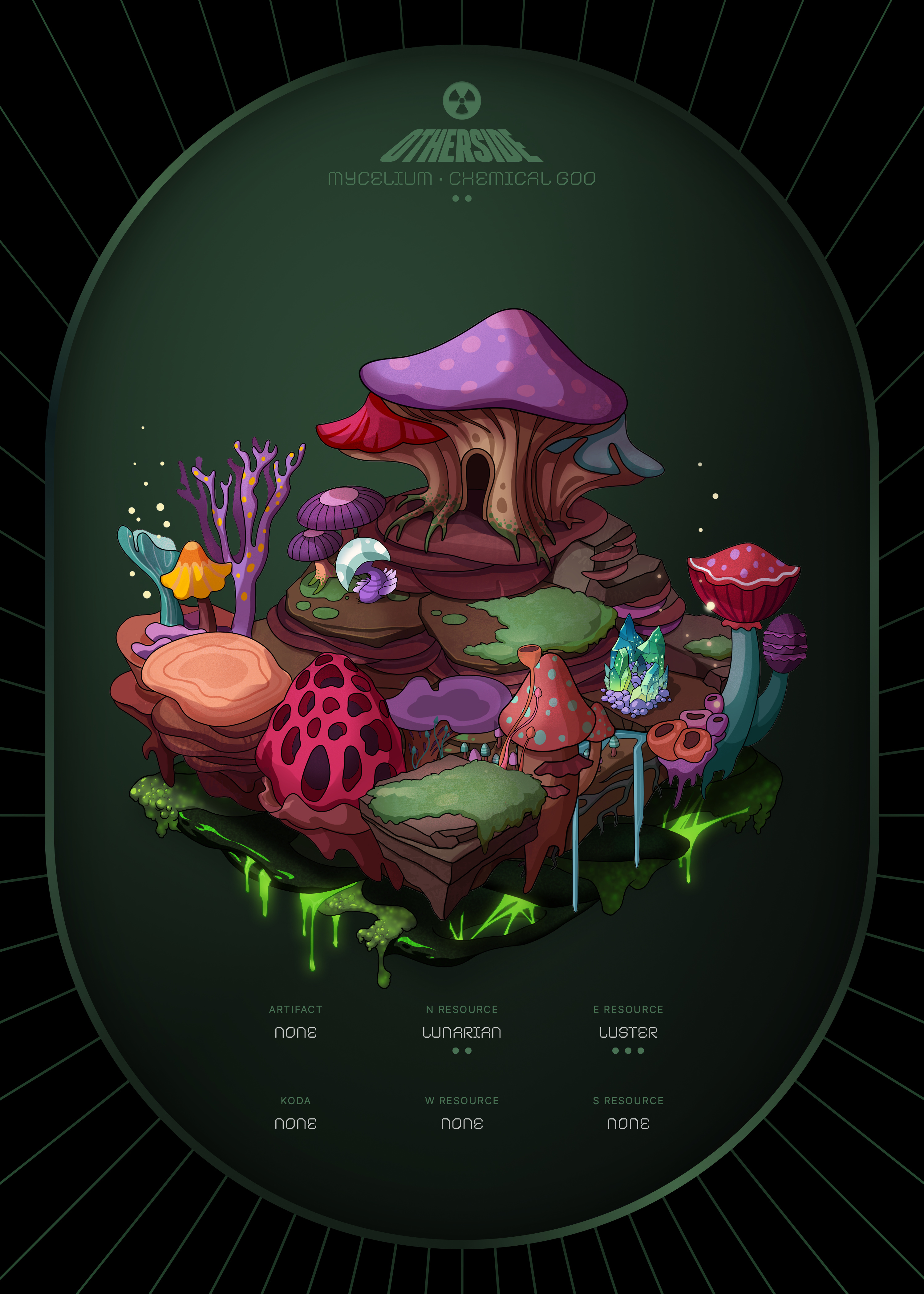 Otherdeed #28187 — Mycelium