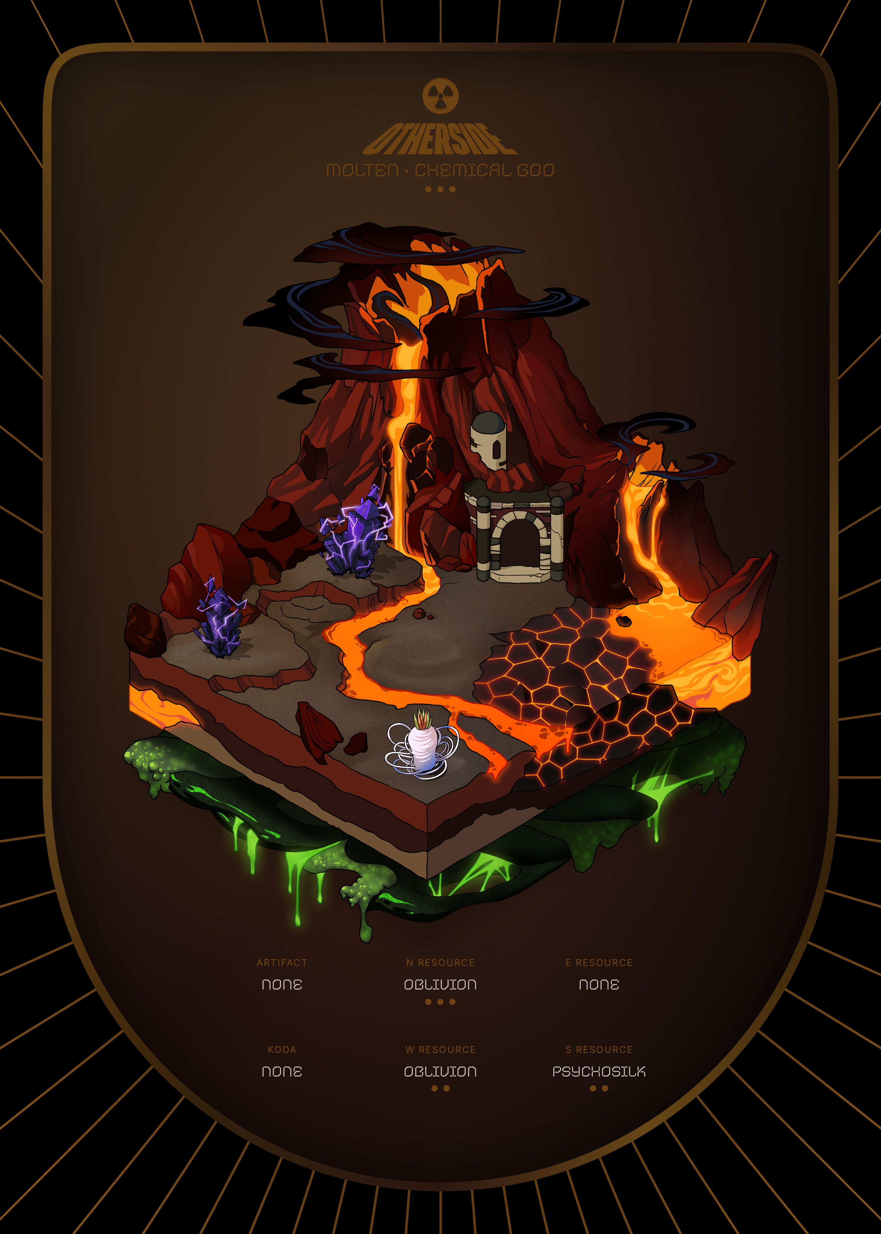 Otherdeed #28792 — Molten