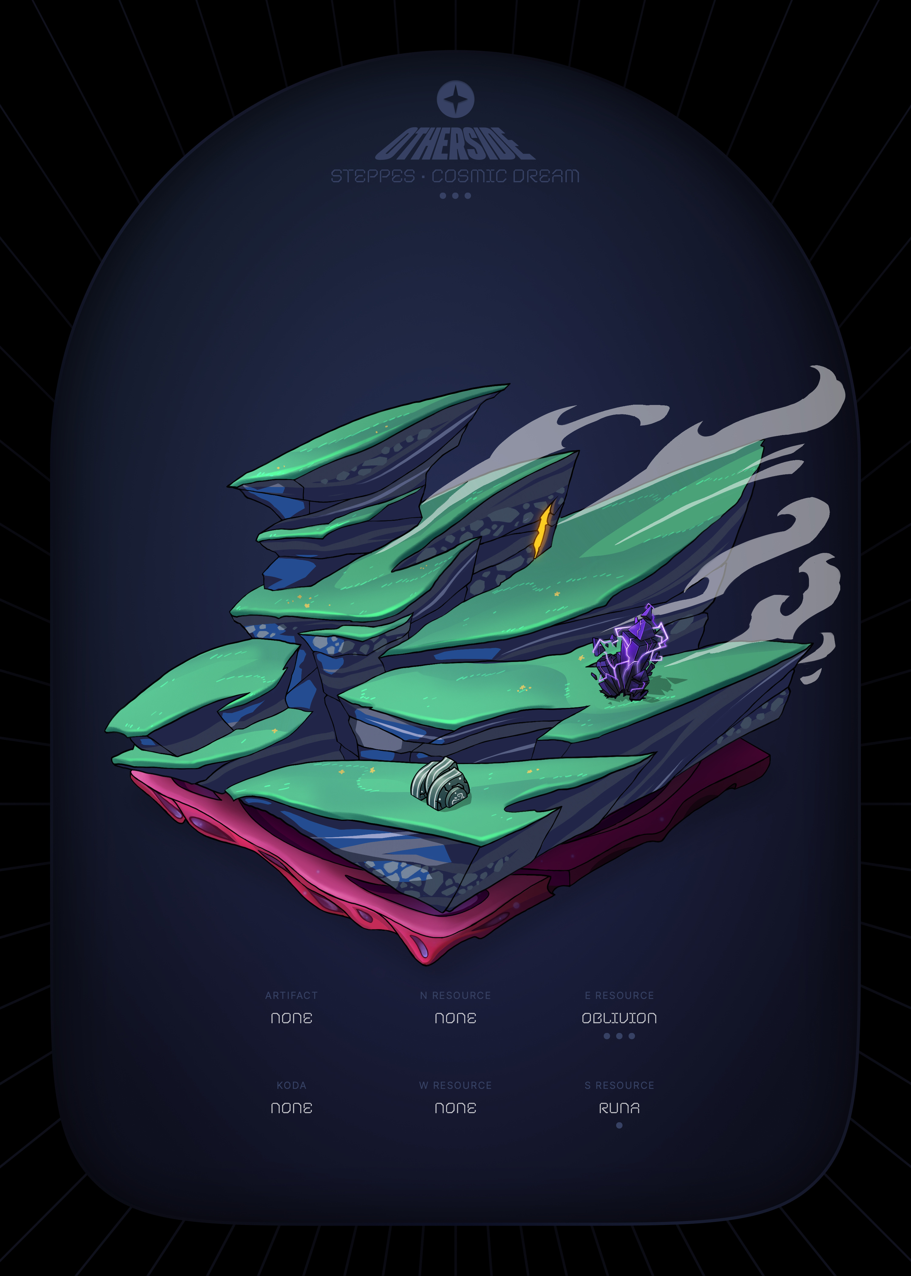 Otherdeed #30144 — Steppes