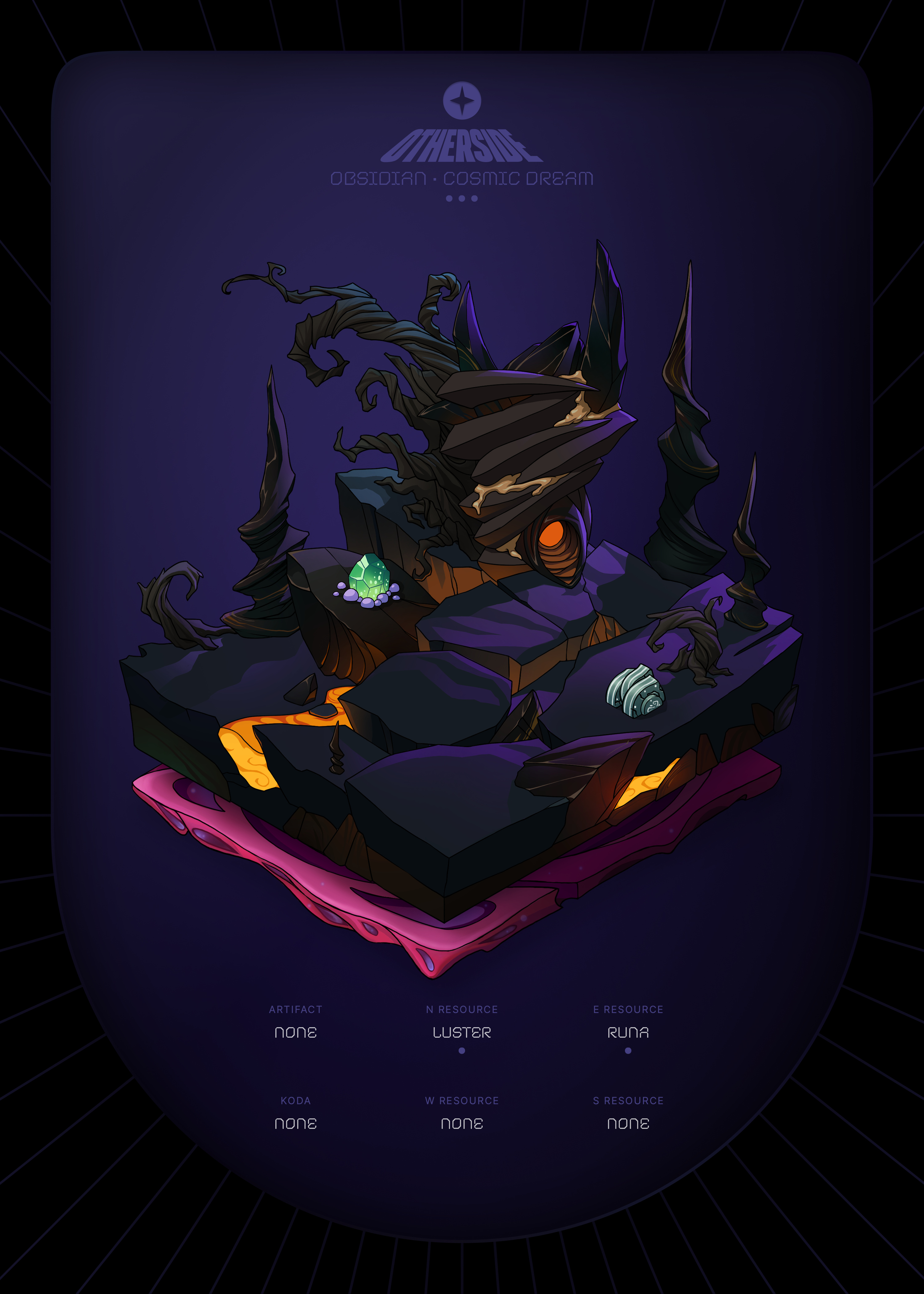 Otherdeed #30367 — Obsidian