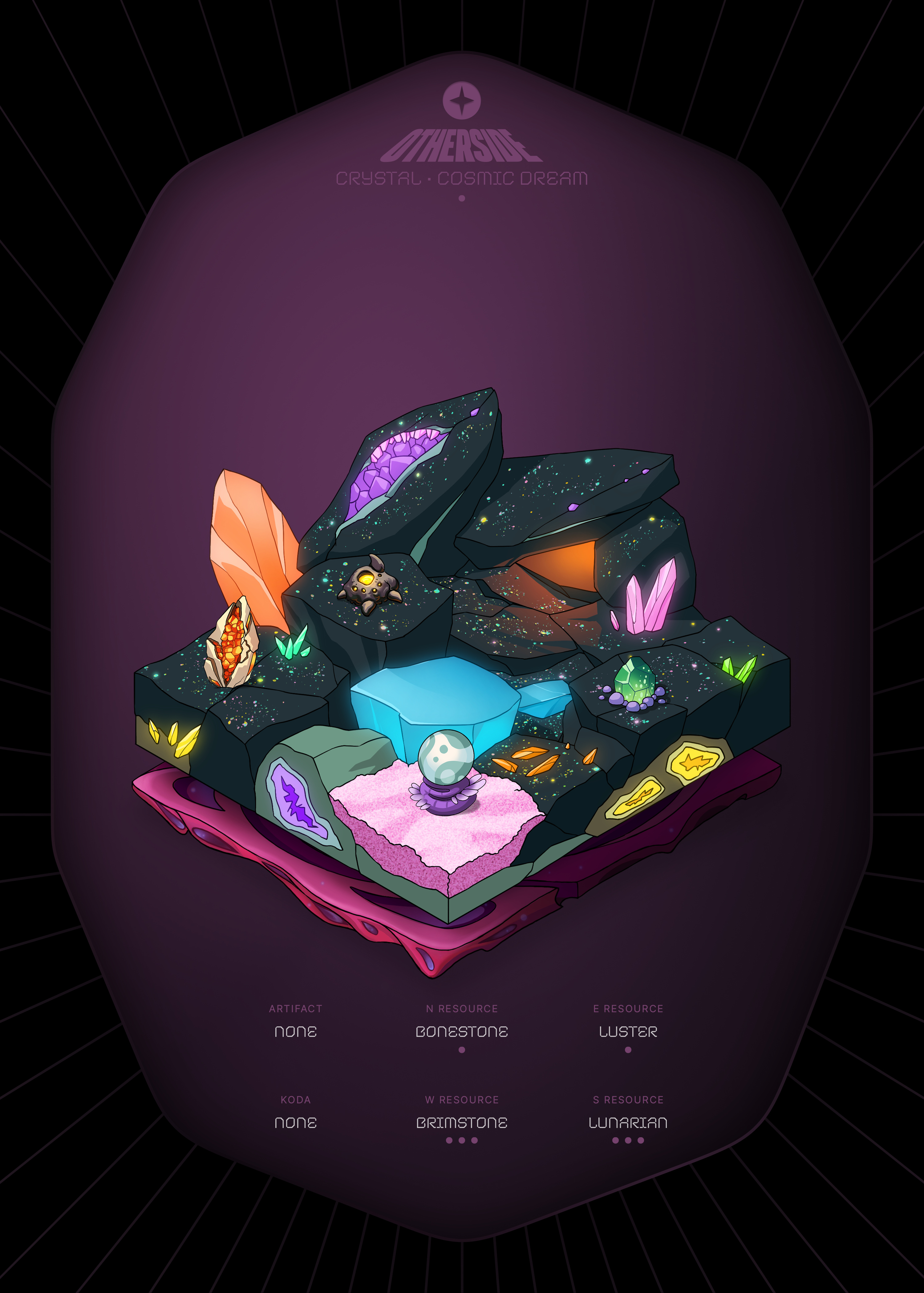 Otherdeed #31891 — Crystal
