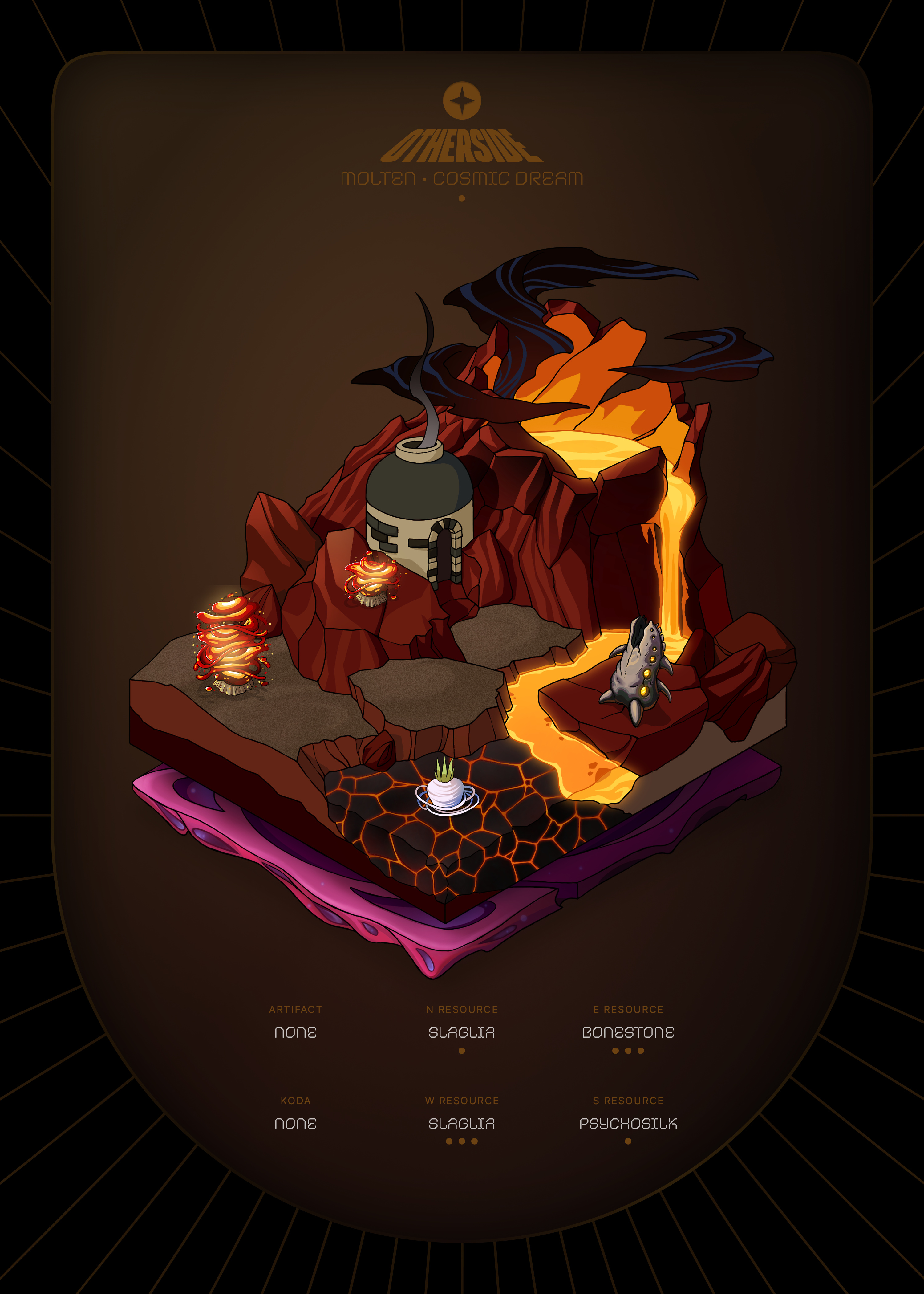 Otherdeed #31953 — Molten