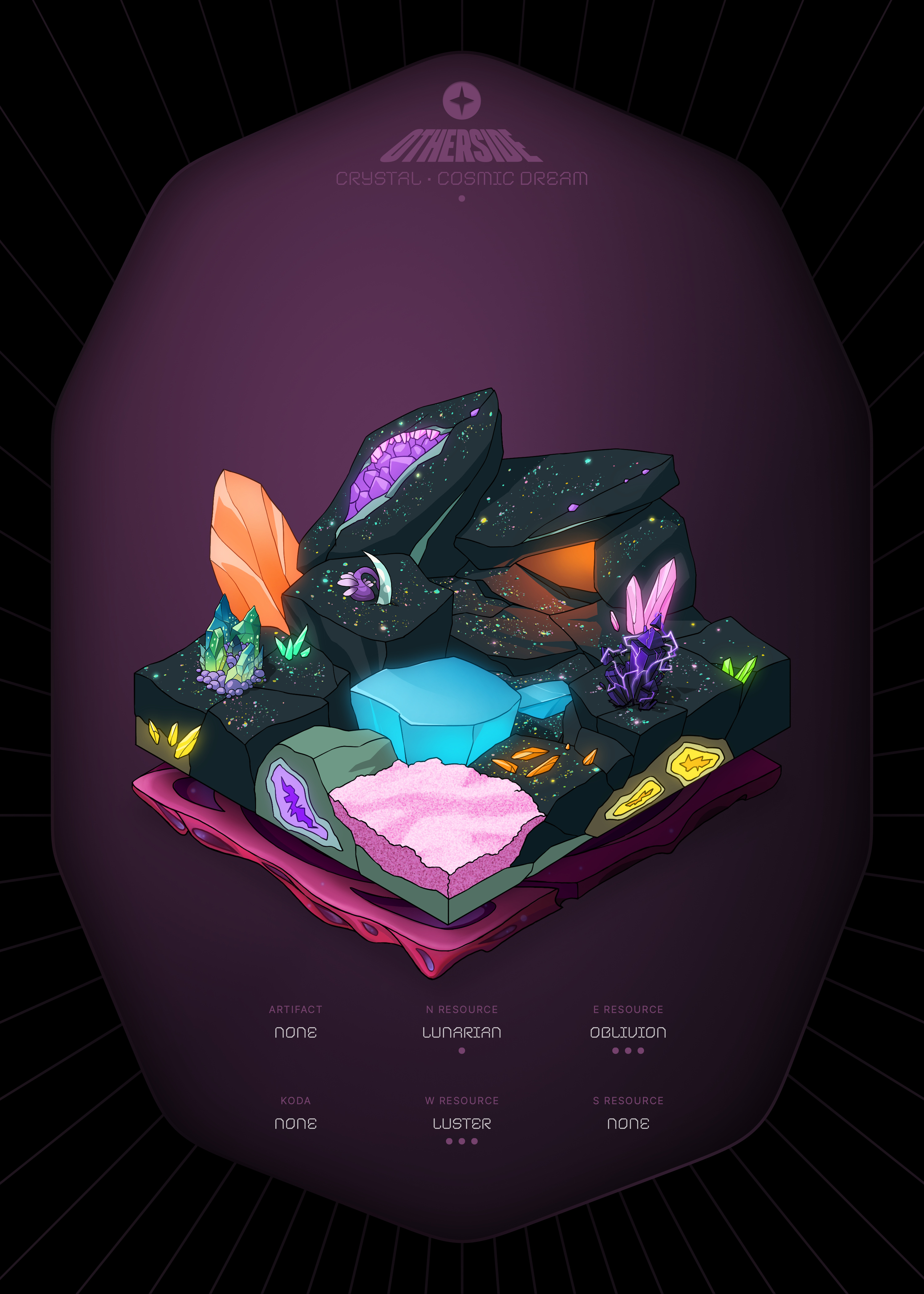 Otherdeed #33214 — Crystal