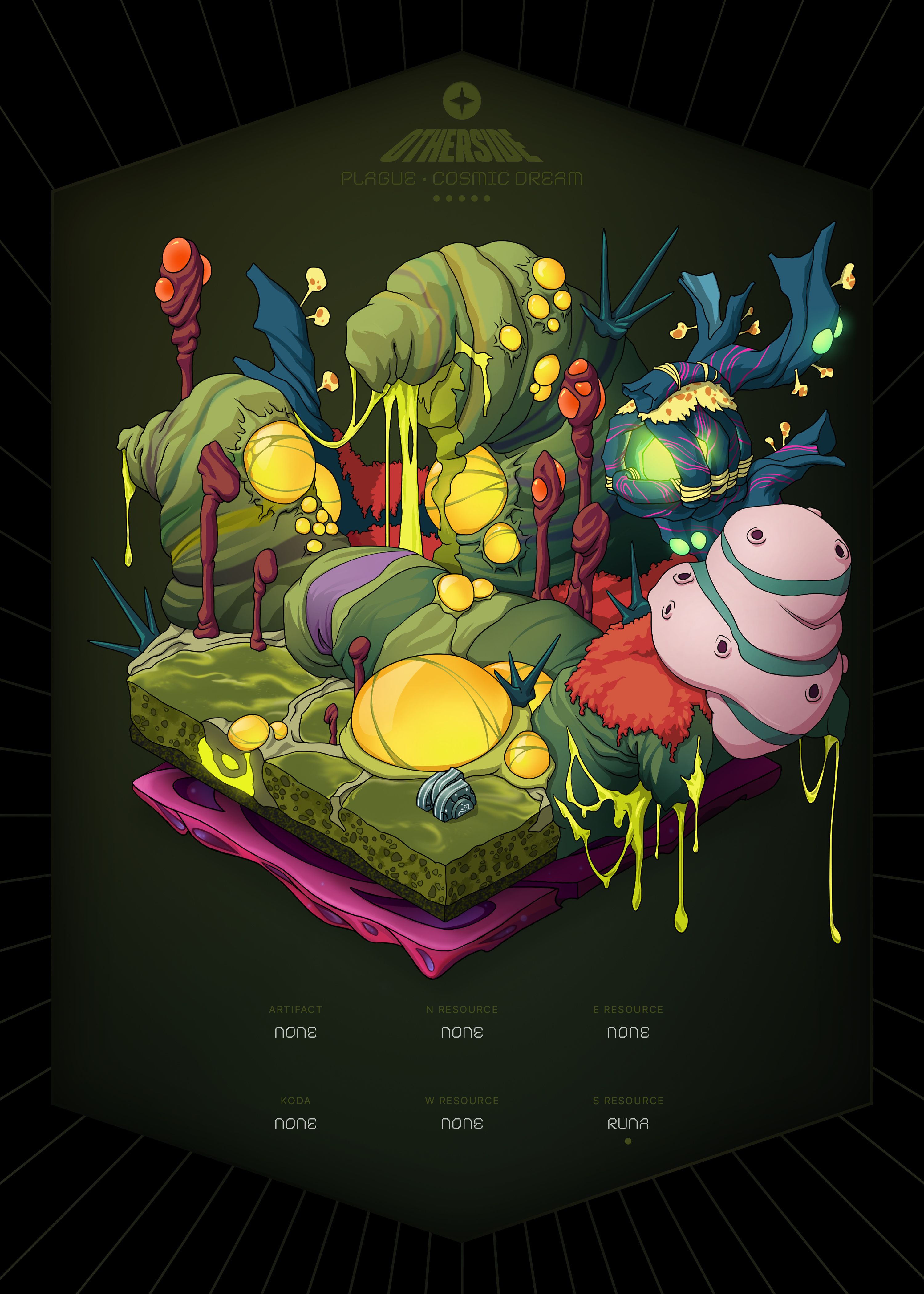 Otherdeed #33409 — Plague