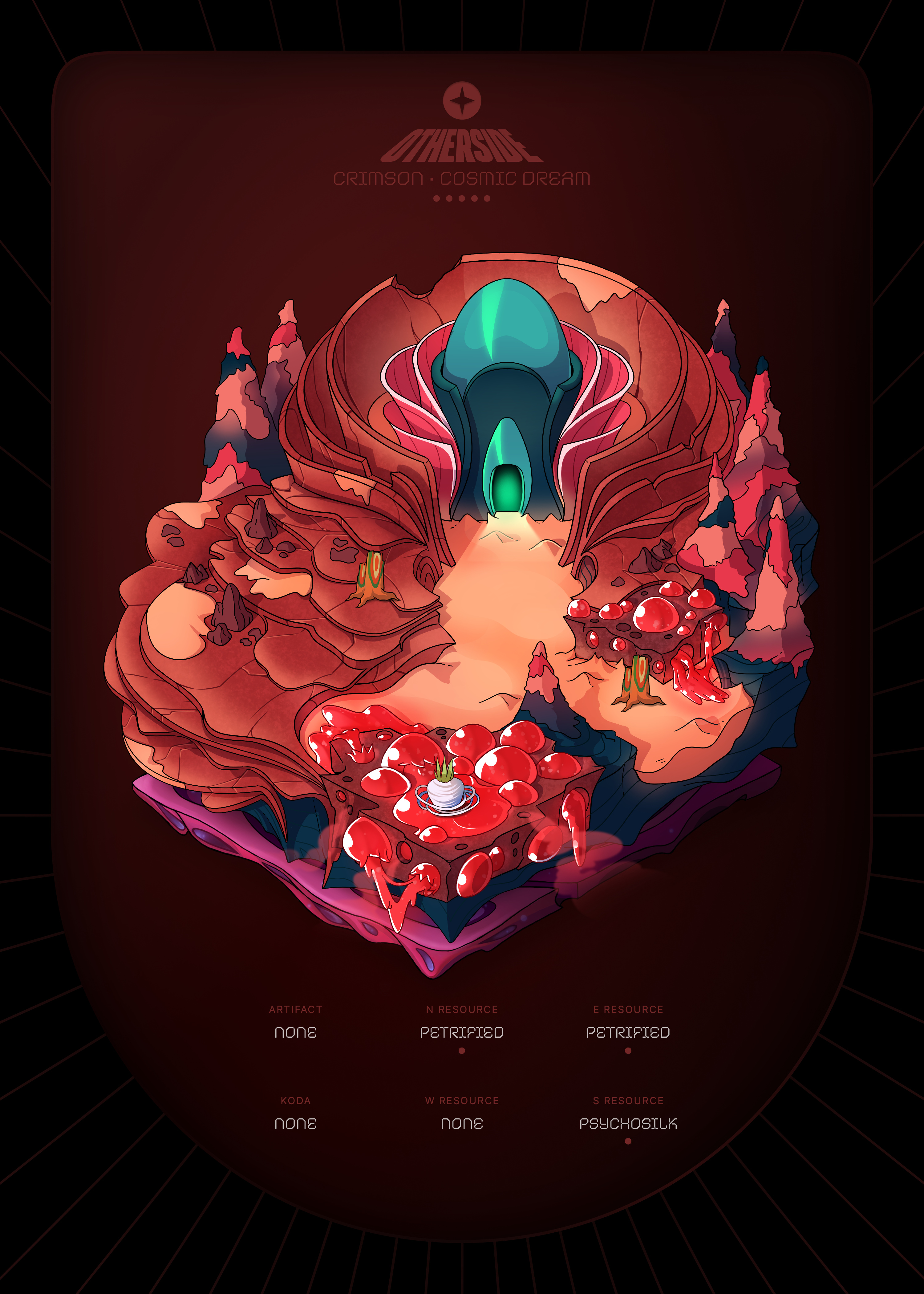 Otherdeed #33639 — Crimson