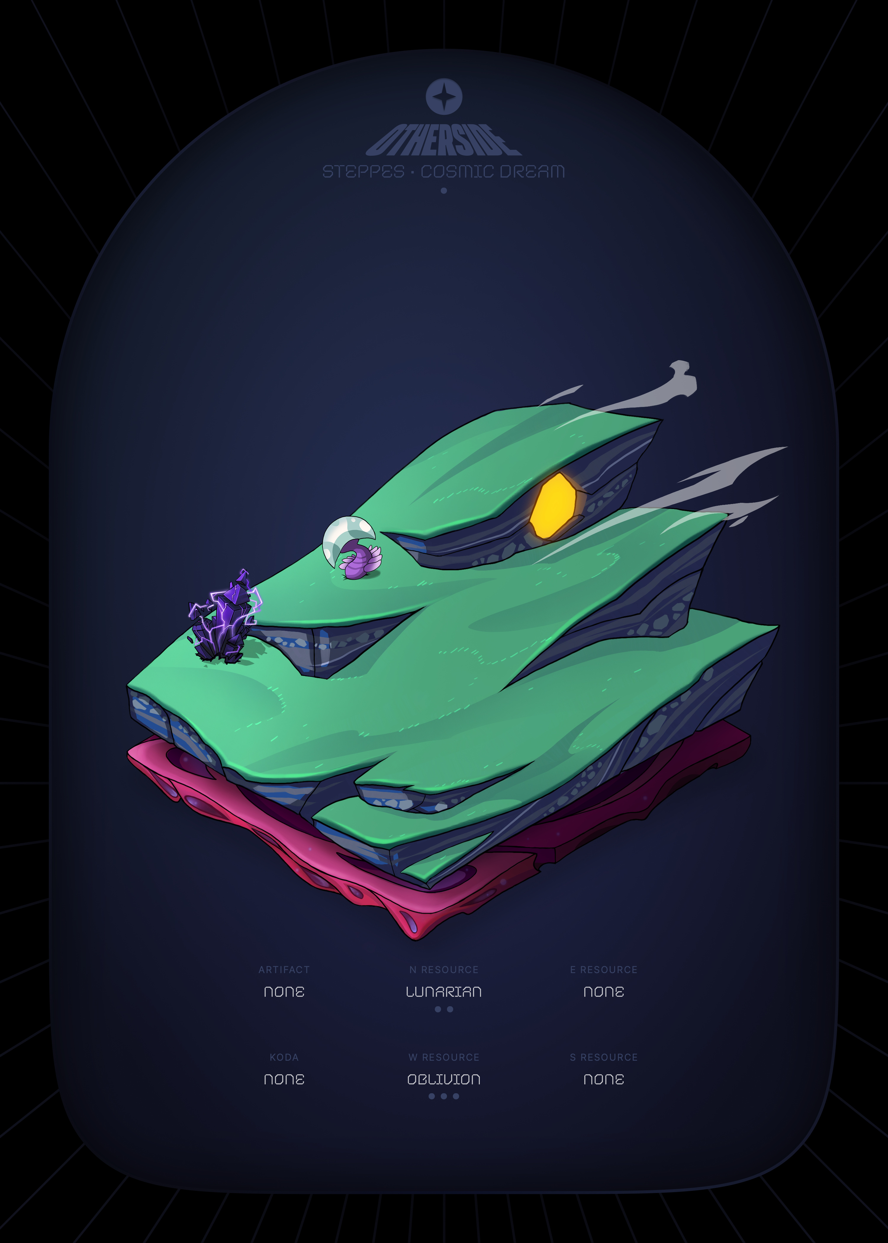 Otherdeed #34808 — Steppes