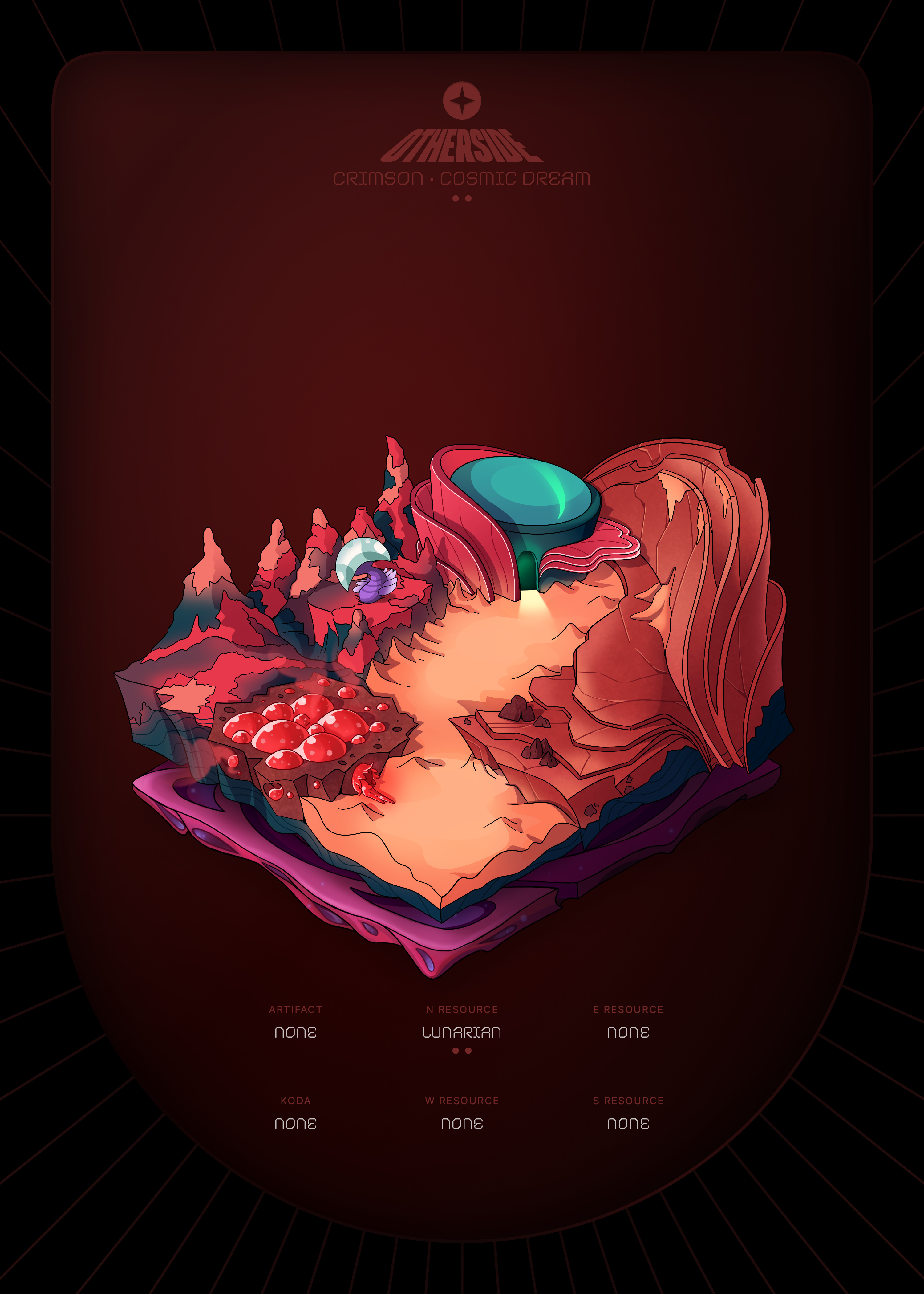 Otherdeed #34835 — Crimson