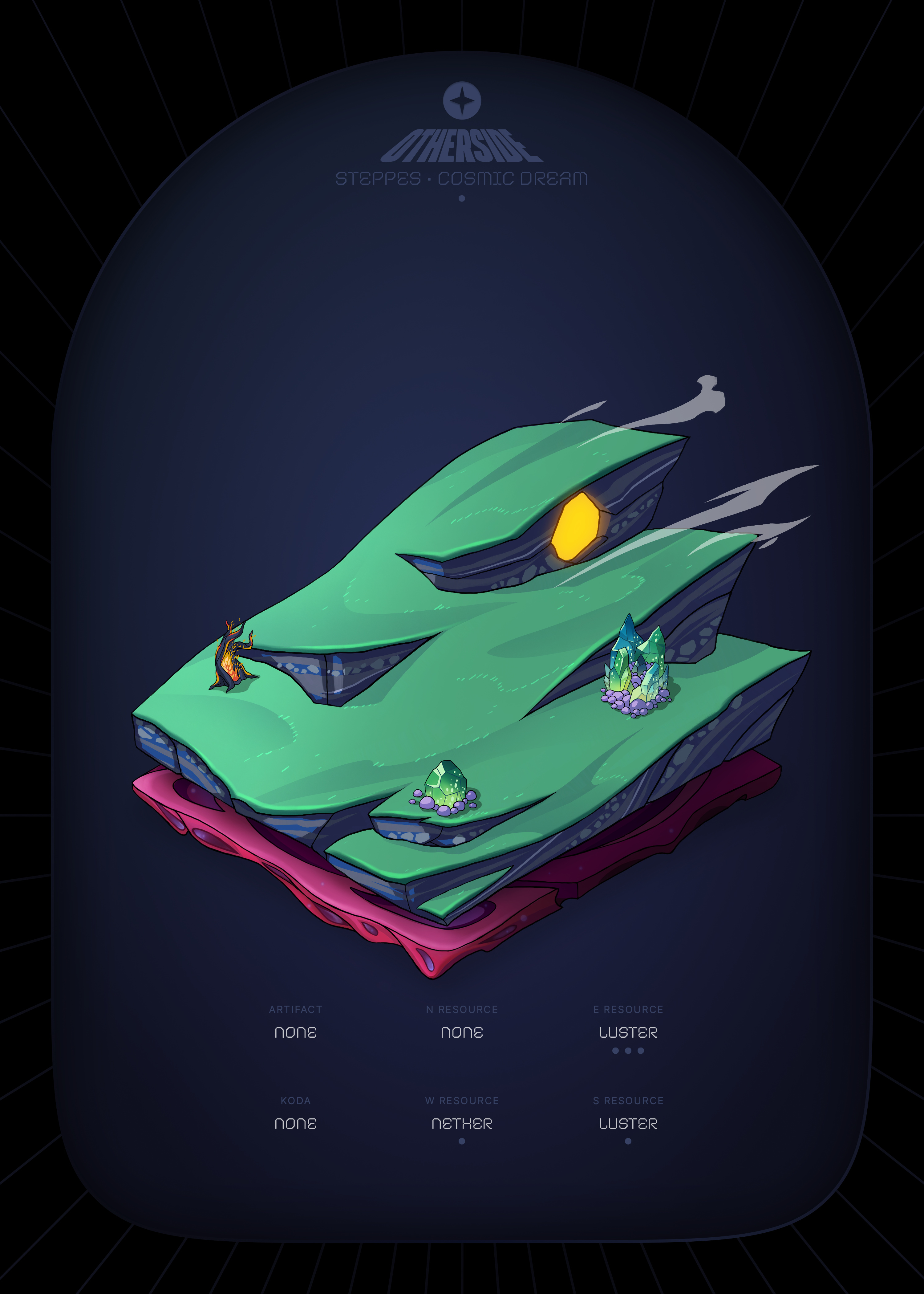 Otherdeed #34845 — Steppes