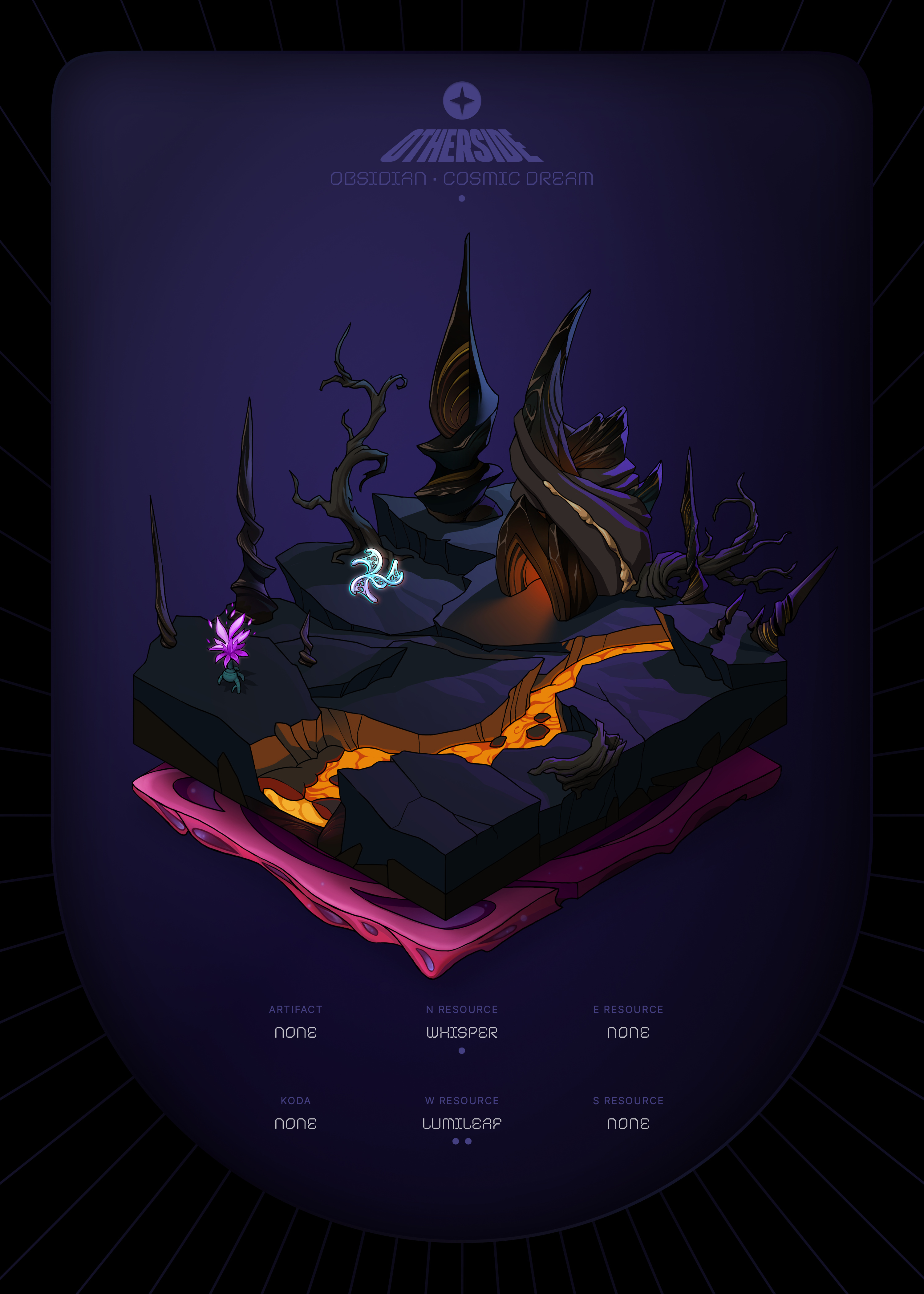 Otherdeed #35388 — Obsidian