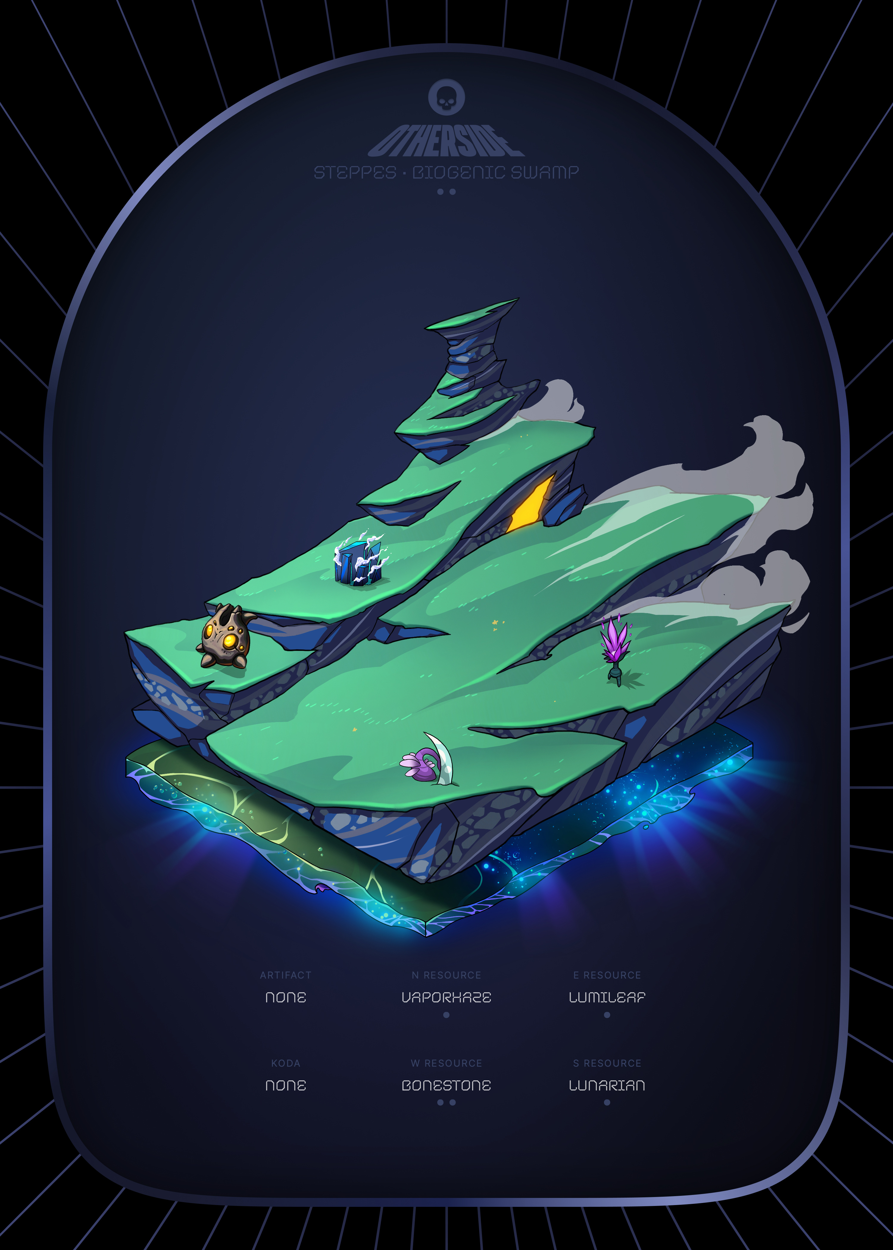 Otherdeed #3593 — Steppes