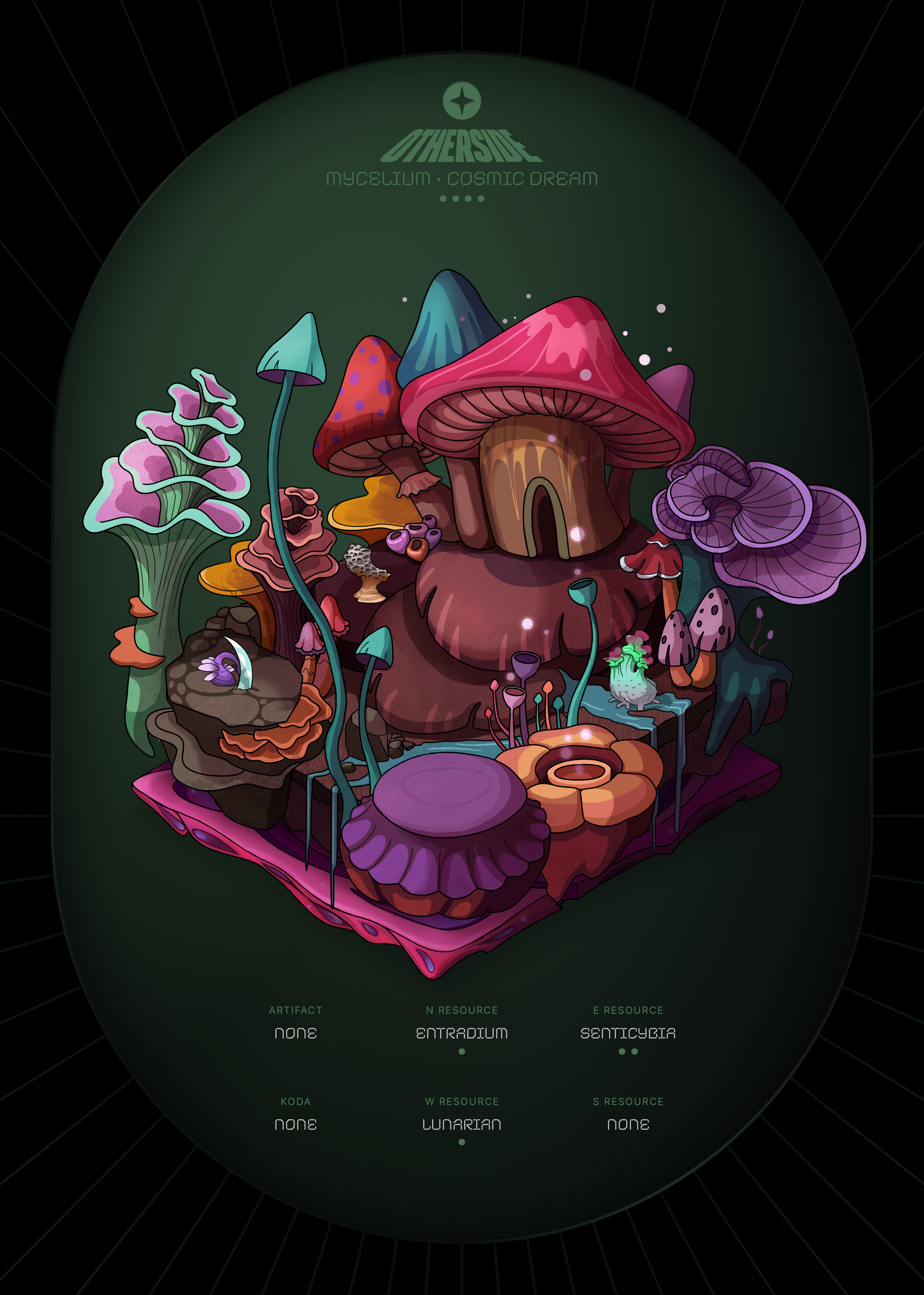 Otherdeed #36047 — Mycelium