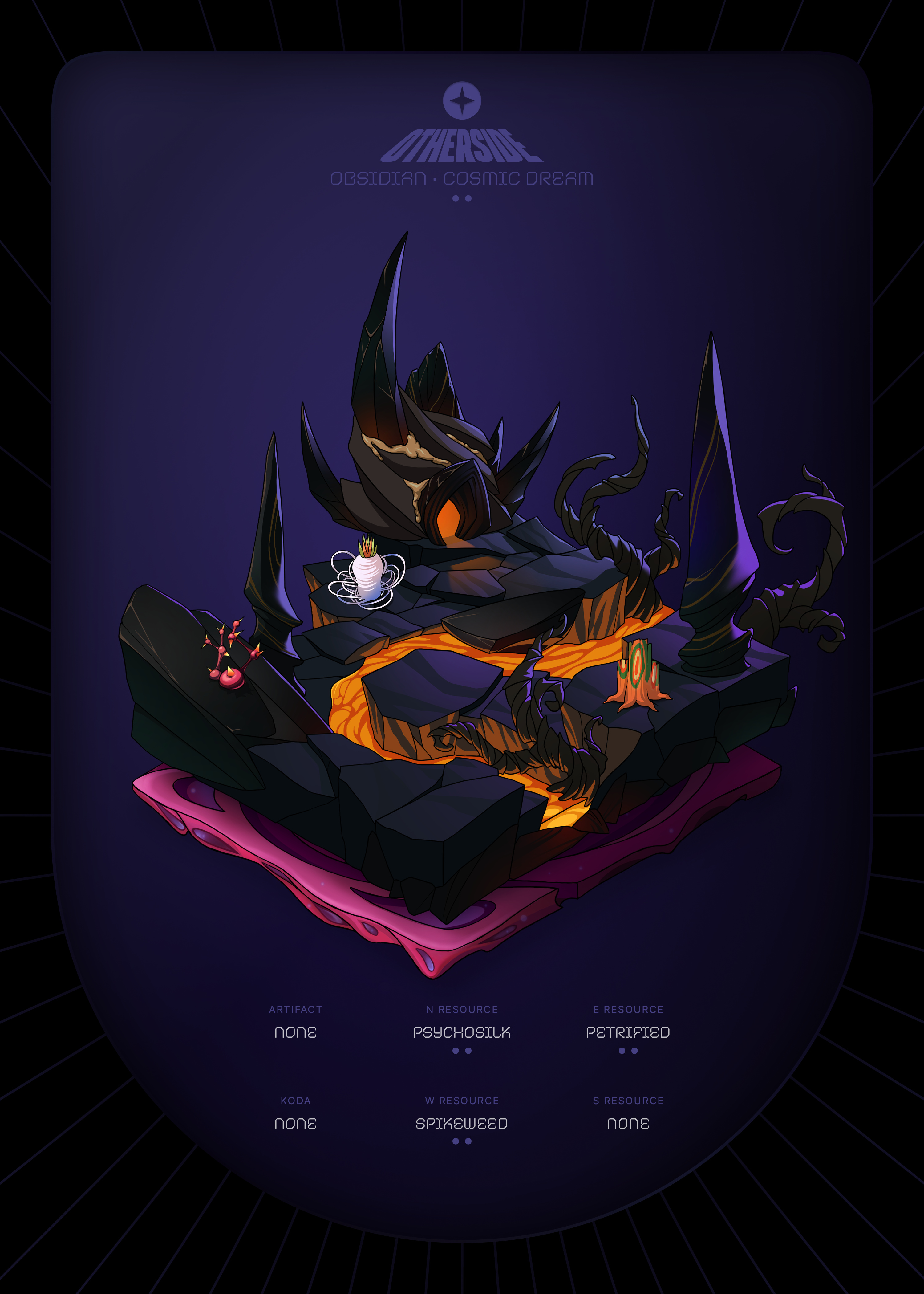 Otherdeed #36217 — Obsidian