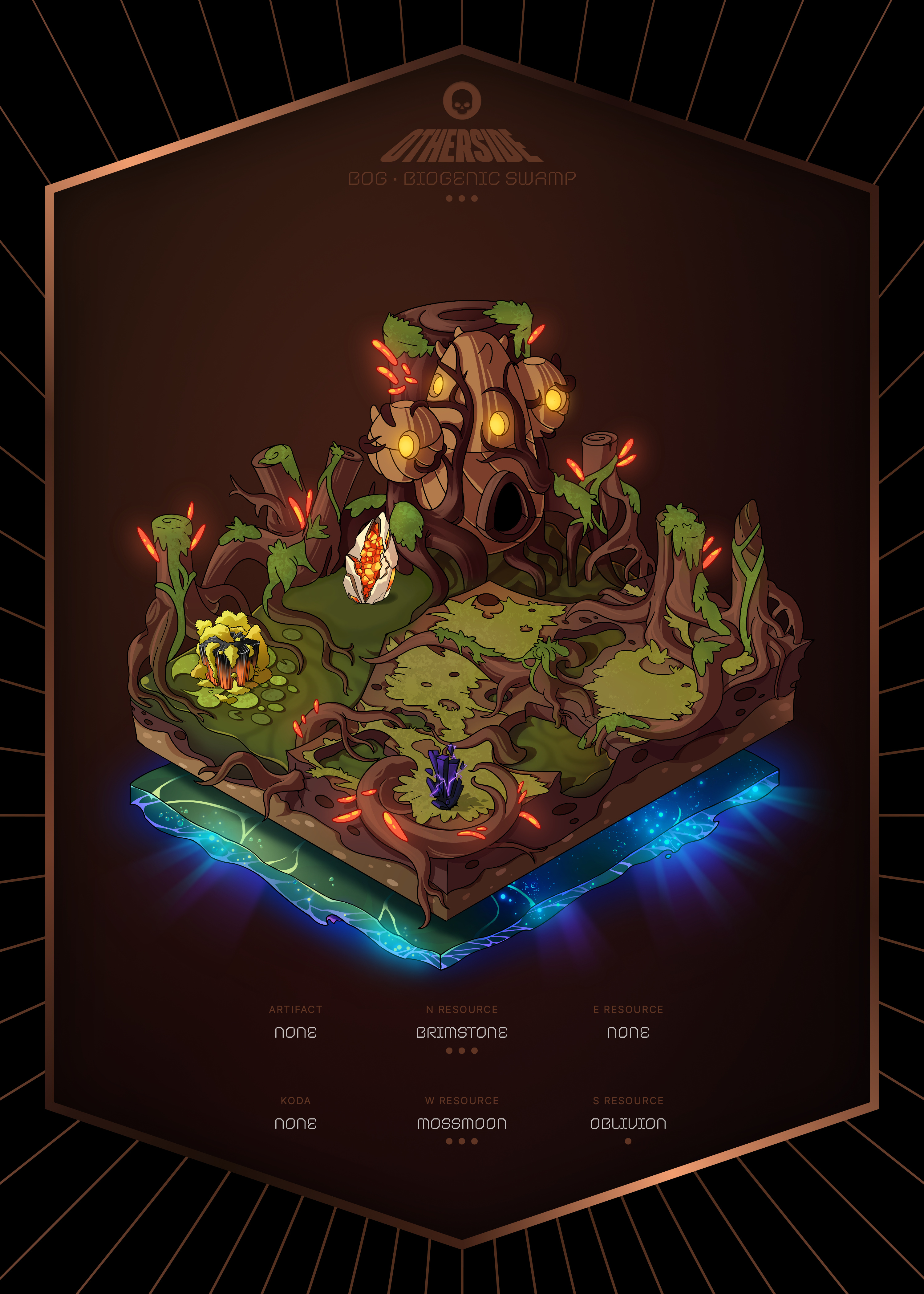Otherdeed #3709 — Bog