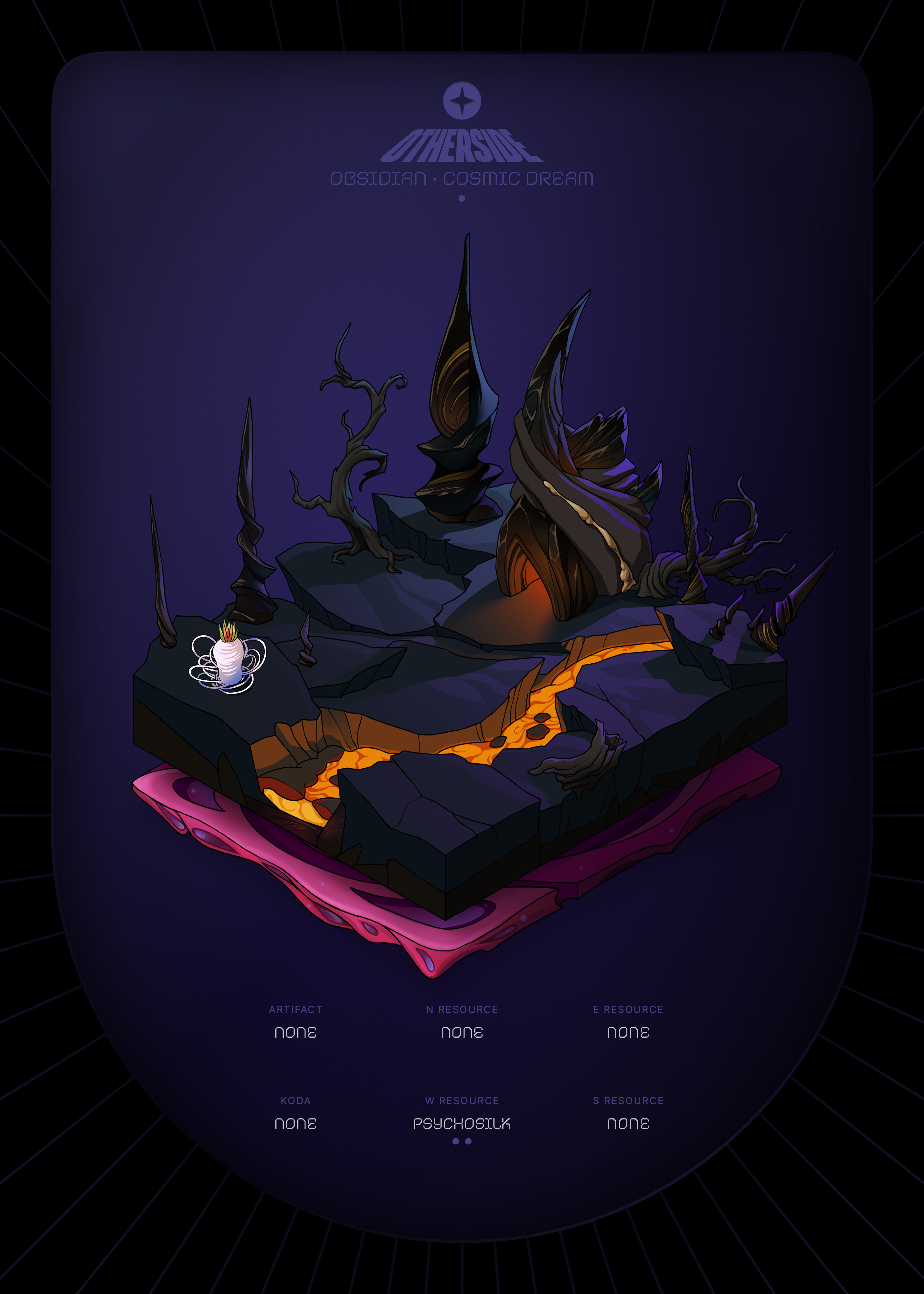 Otherdeed #37131 — Obsidian
