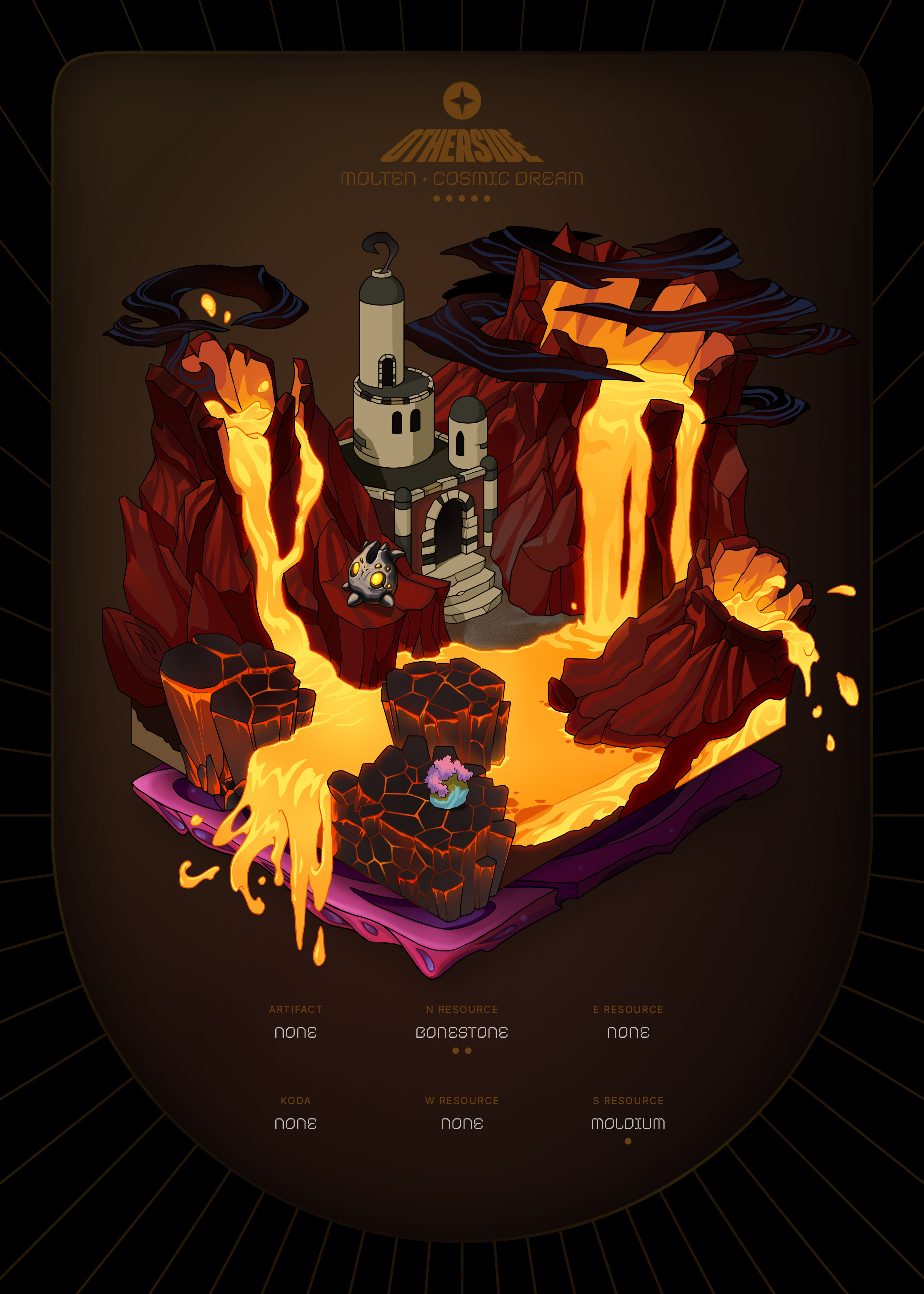 Otherdeed #37942 — Molten