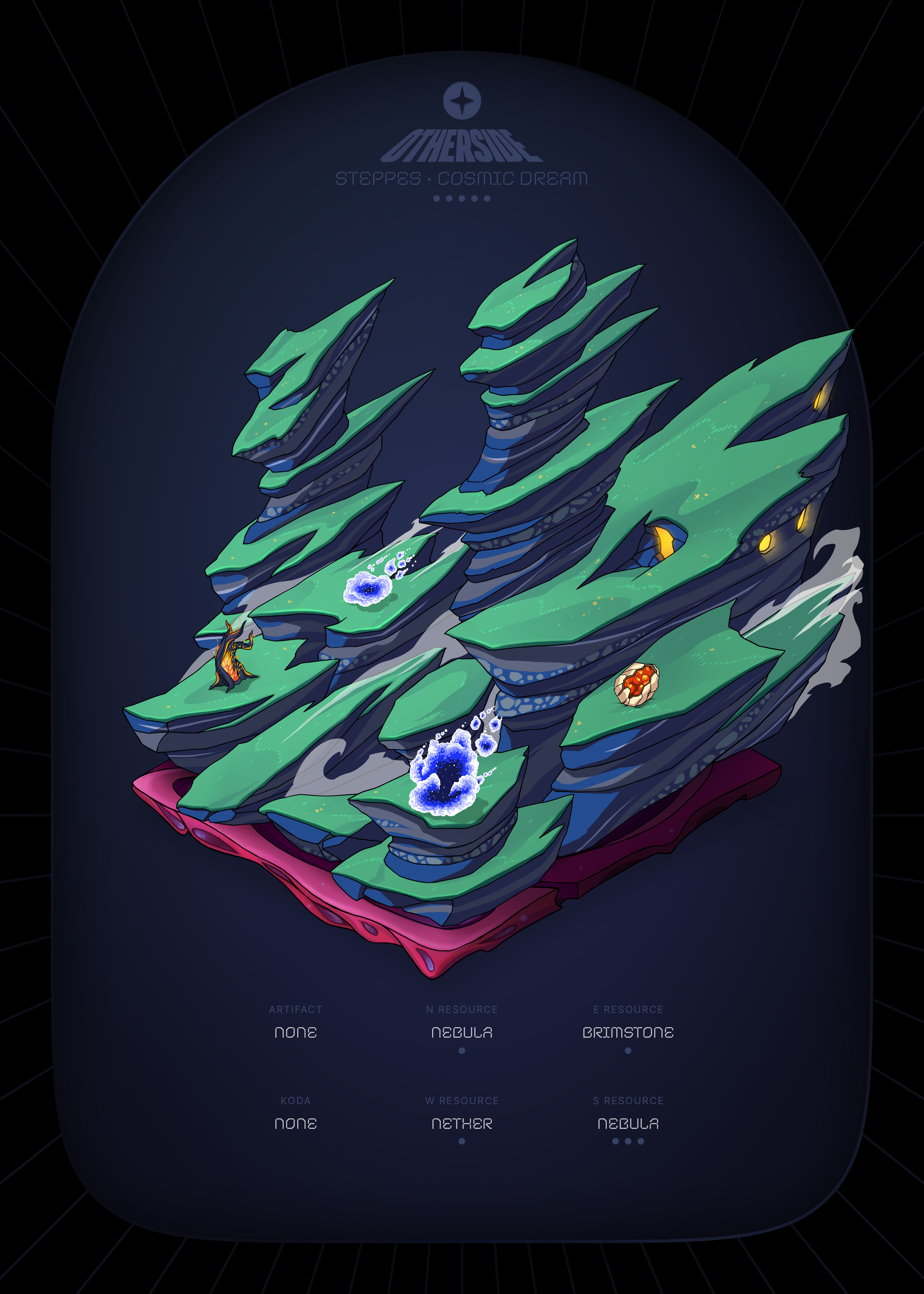 Otherdeed #38965 — Steppes