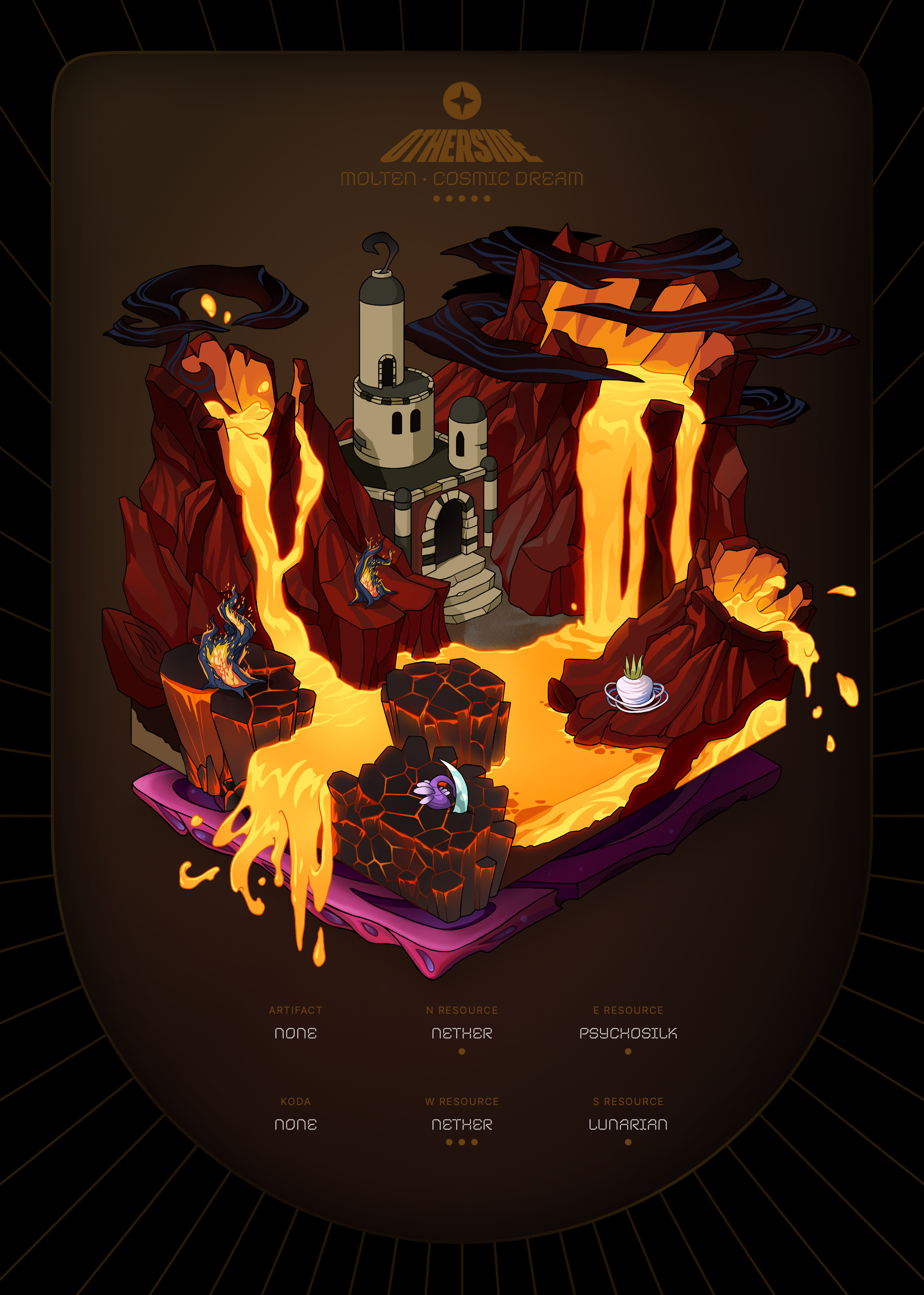 Otherdeed #39735 — Molten