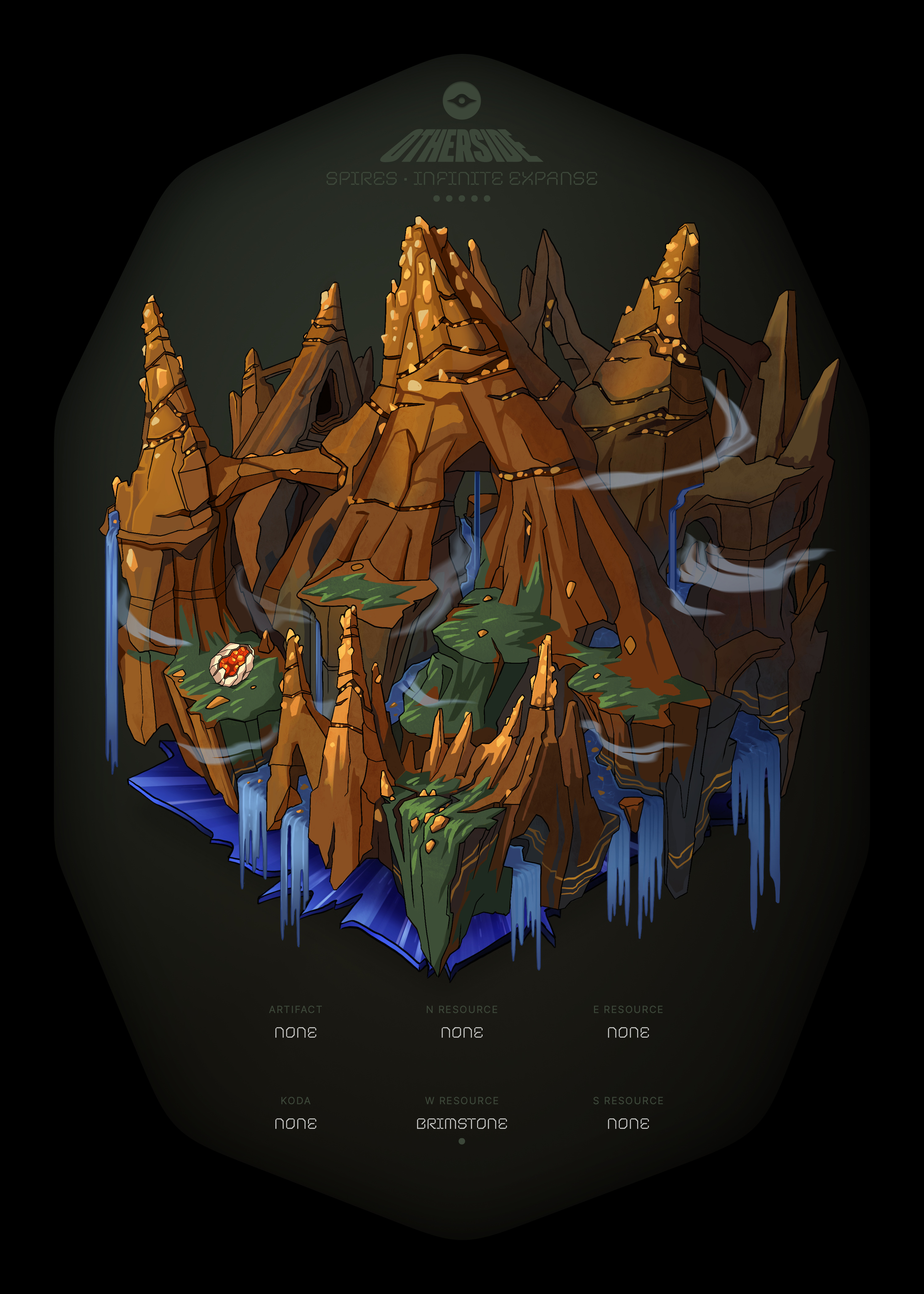 Otherdeed #40976 — Spires