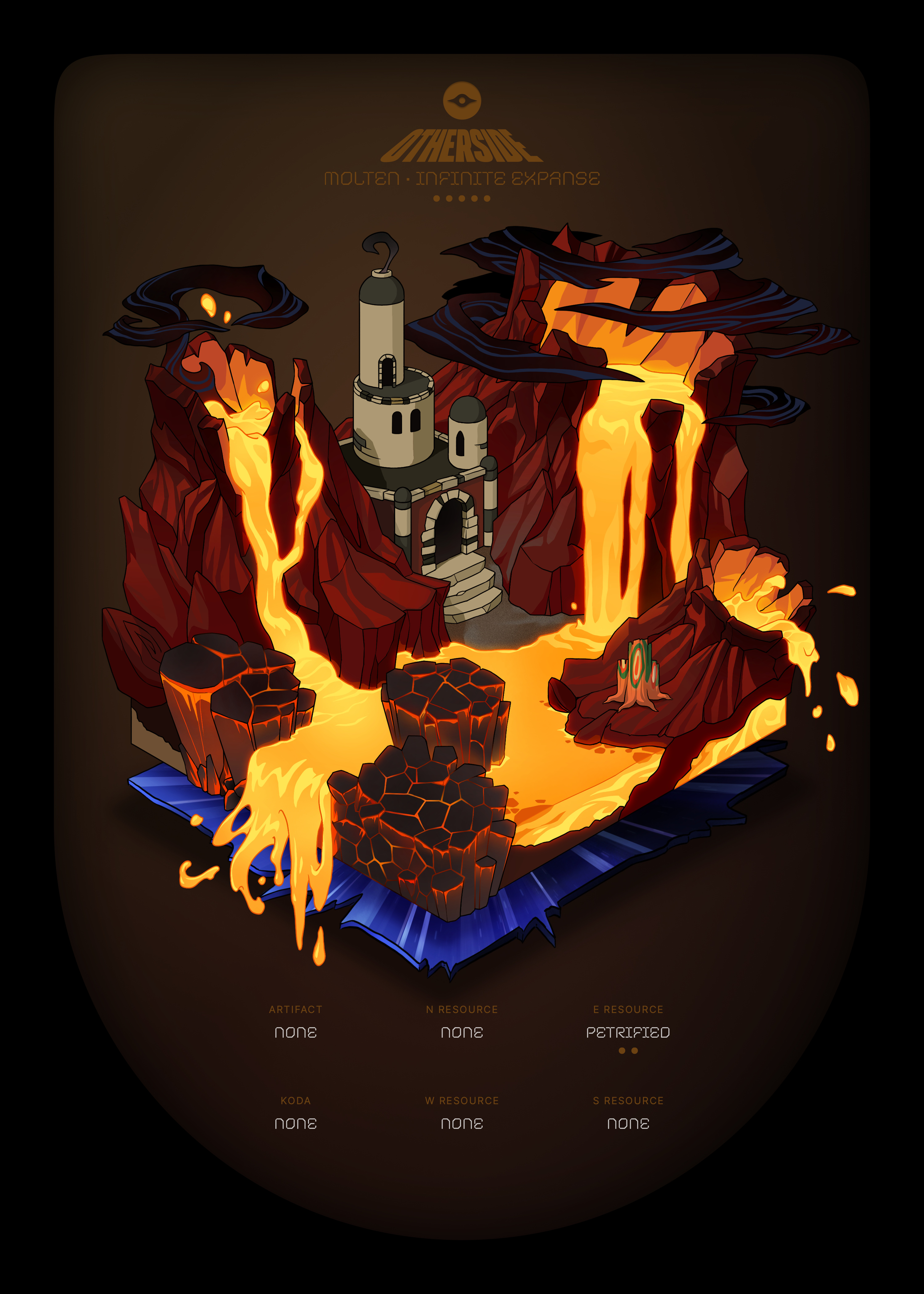 Otherdeed #41259 — Molten