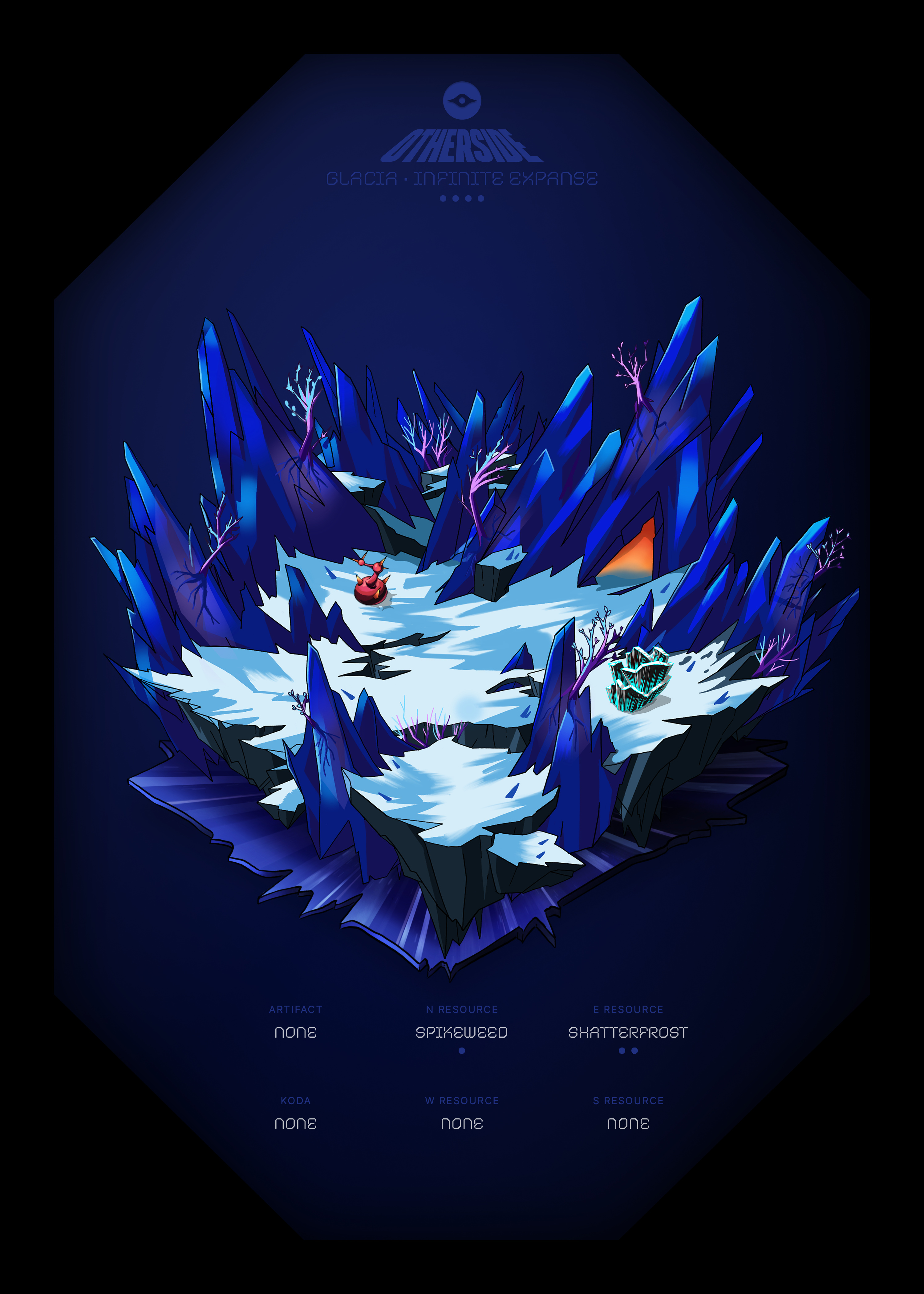 Otherdeed #41865 — Glacia