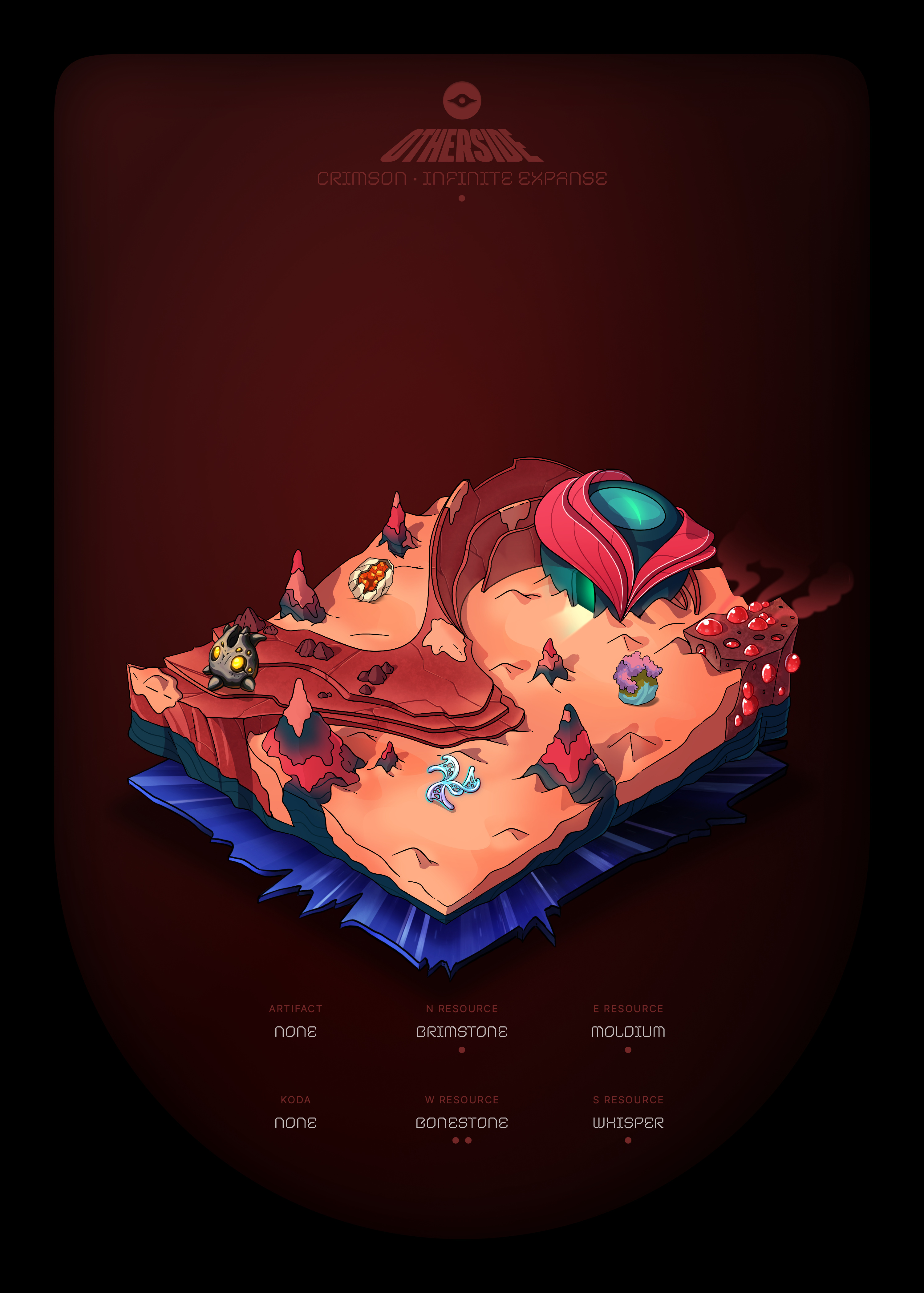 Otherdeed #41920 — Crimson