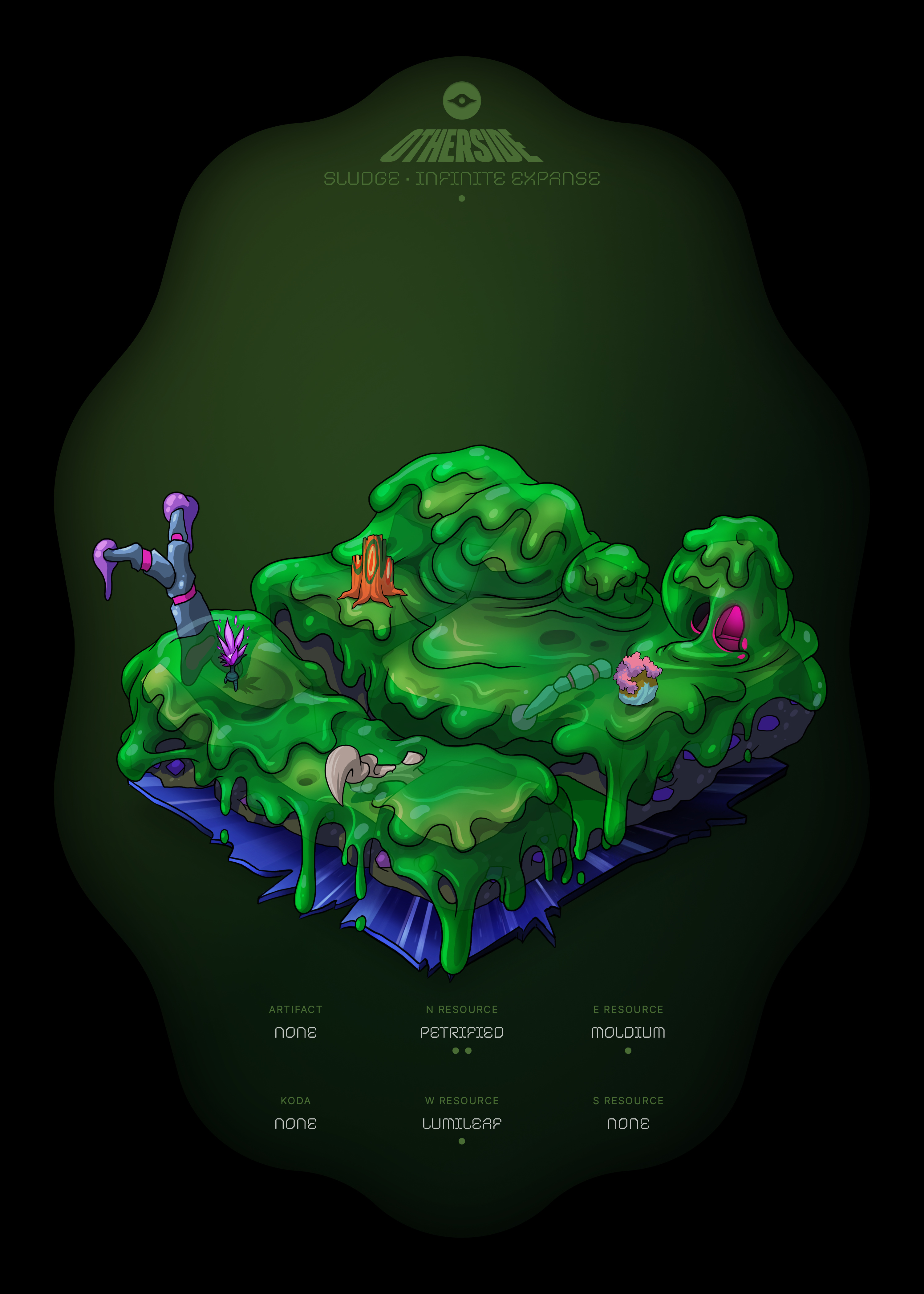 Otherdeed #42304 — Sludge