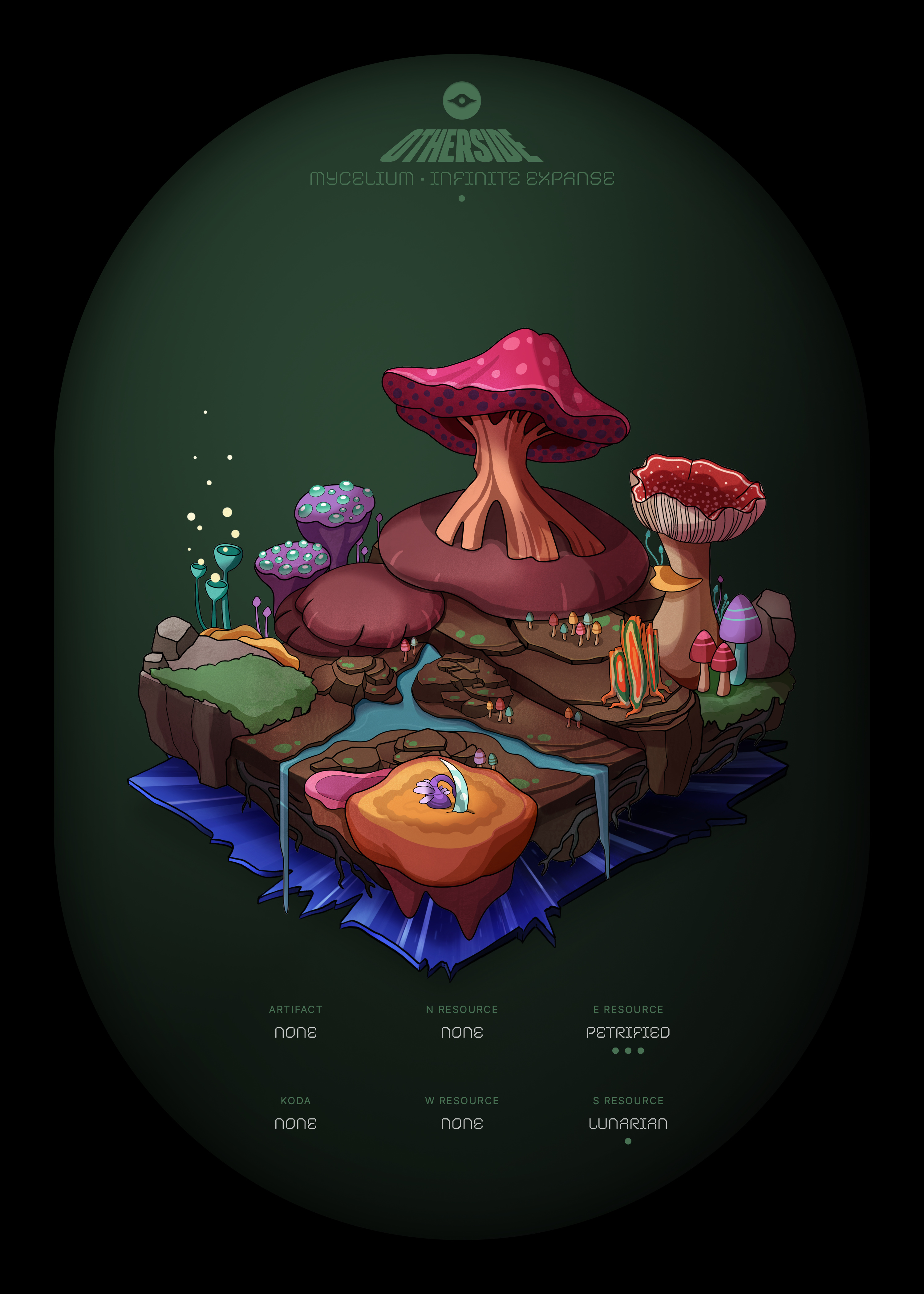 Otherdeed #42448 — Mycelium