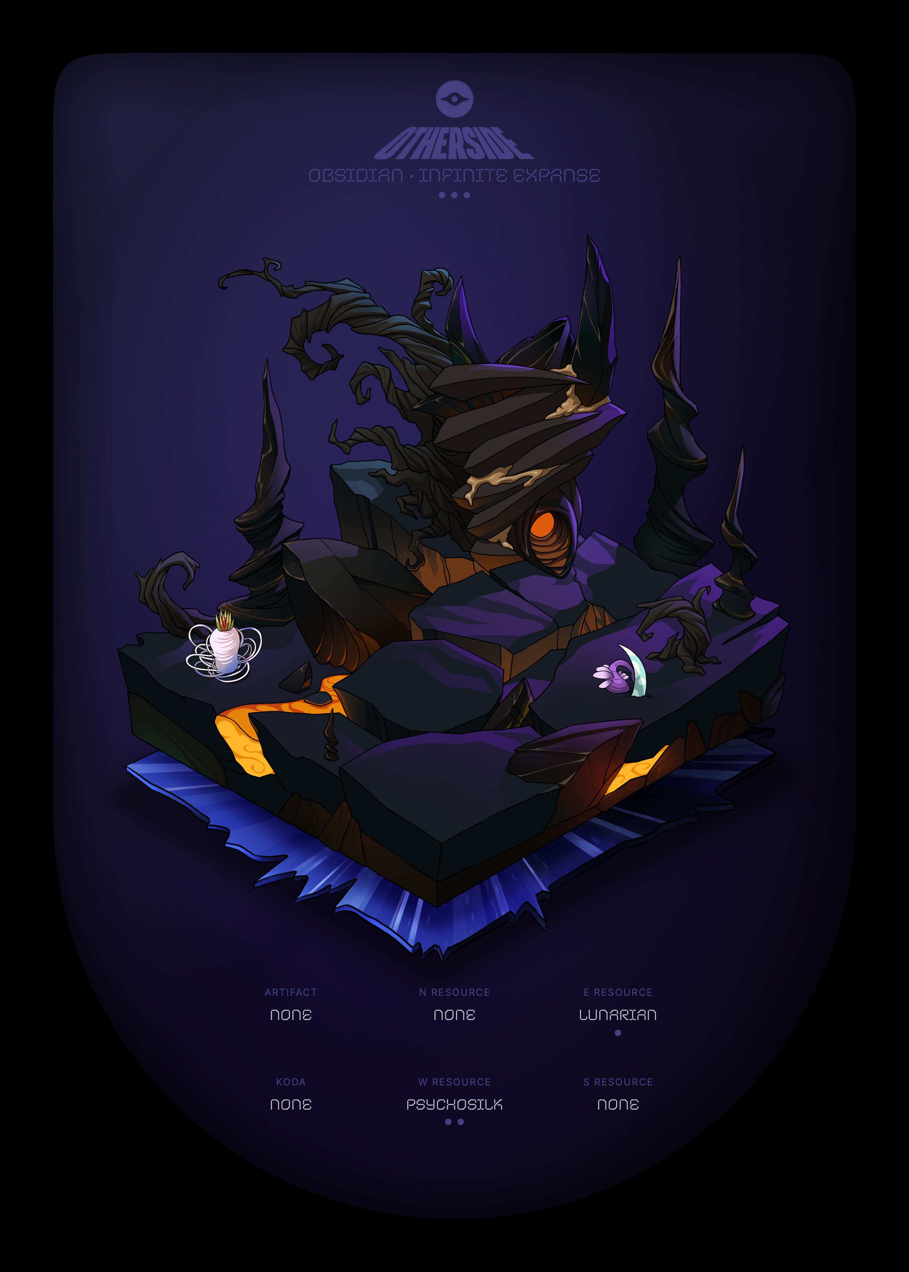 Otherdeed #42710 — Obsidian