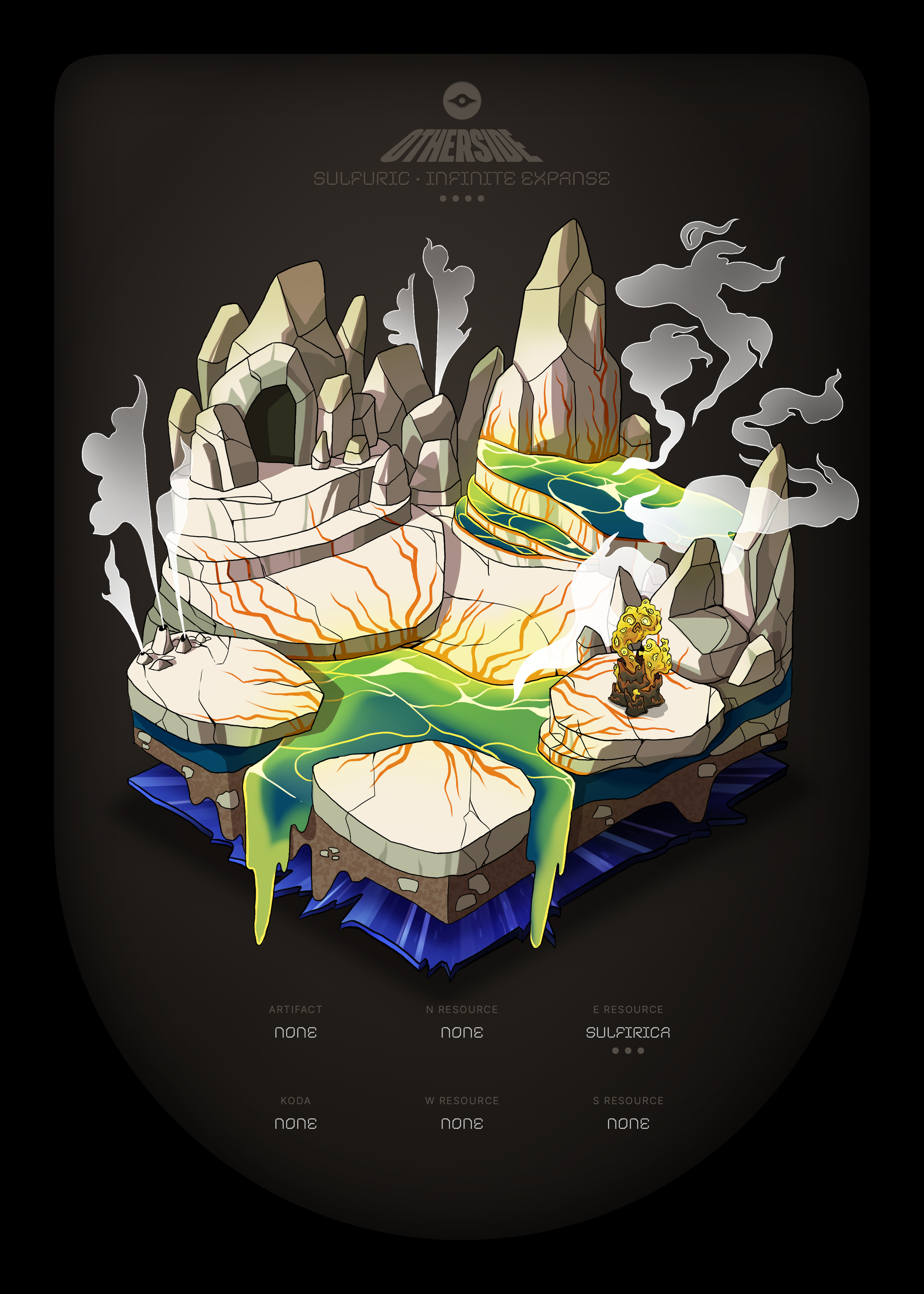 Otherdeed #42921 — Sulfuric