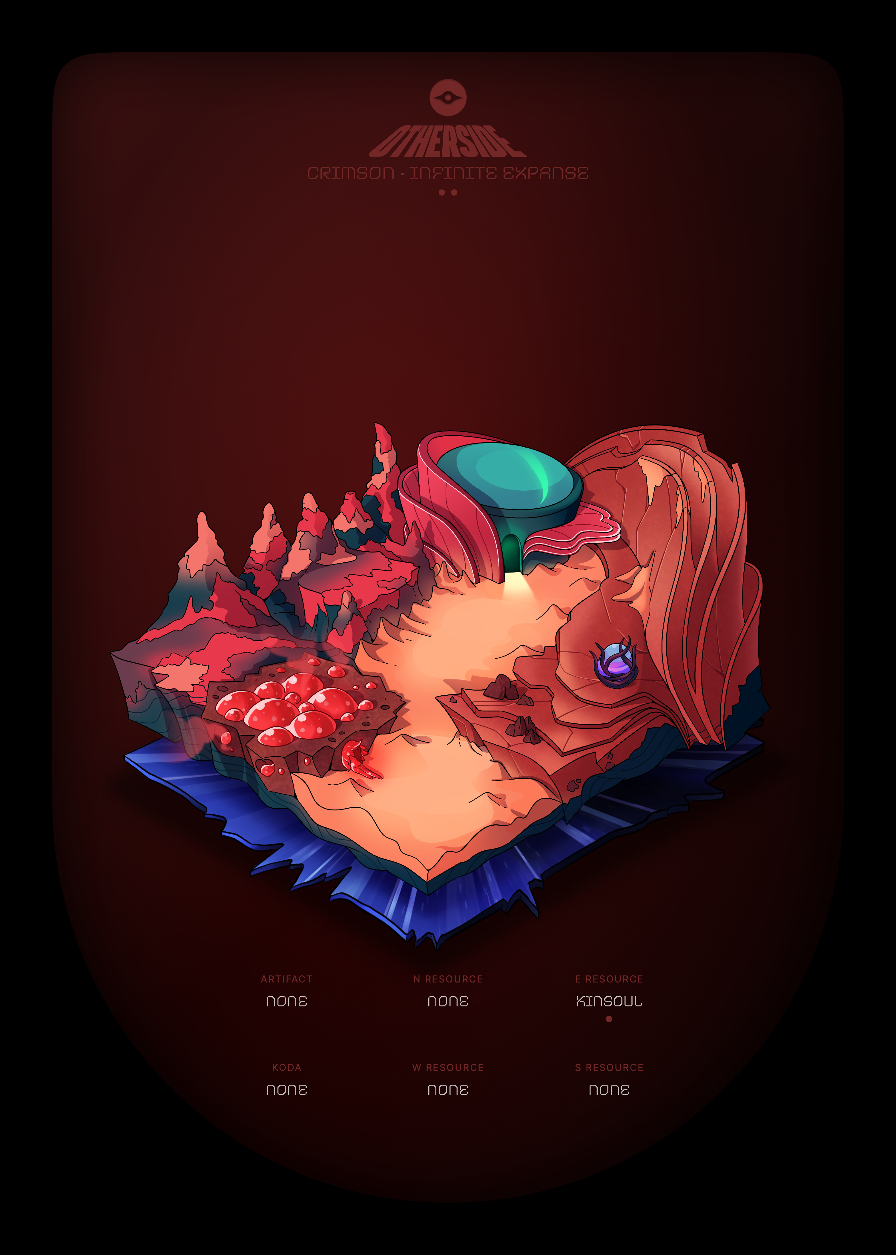 Otherdeed #43005 — Crimson