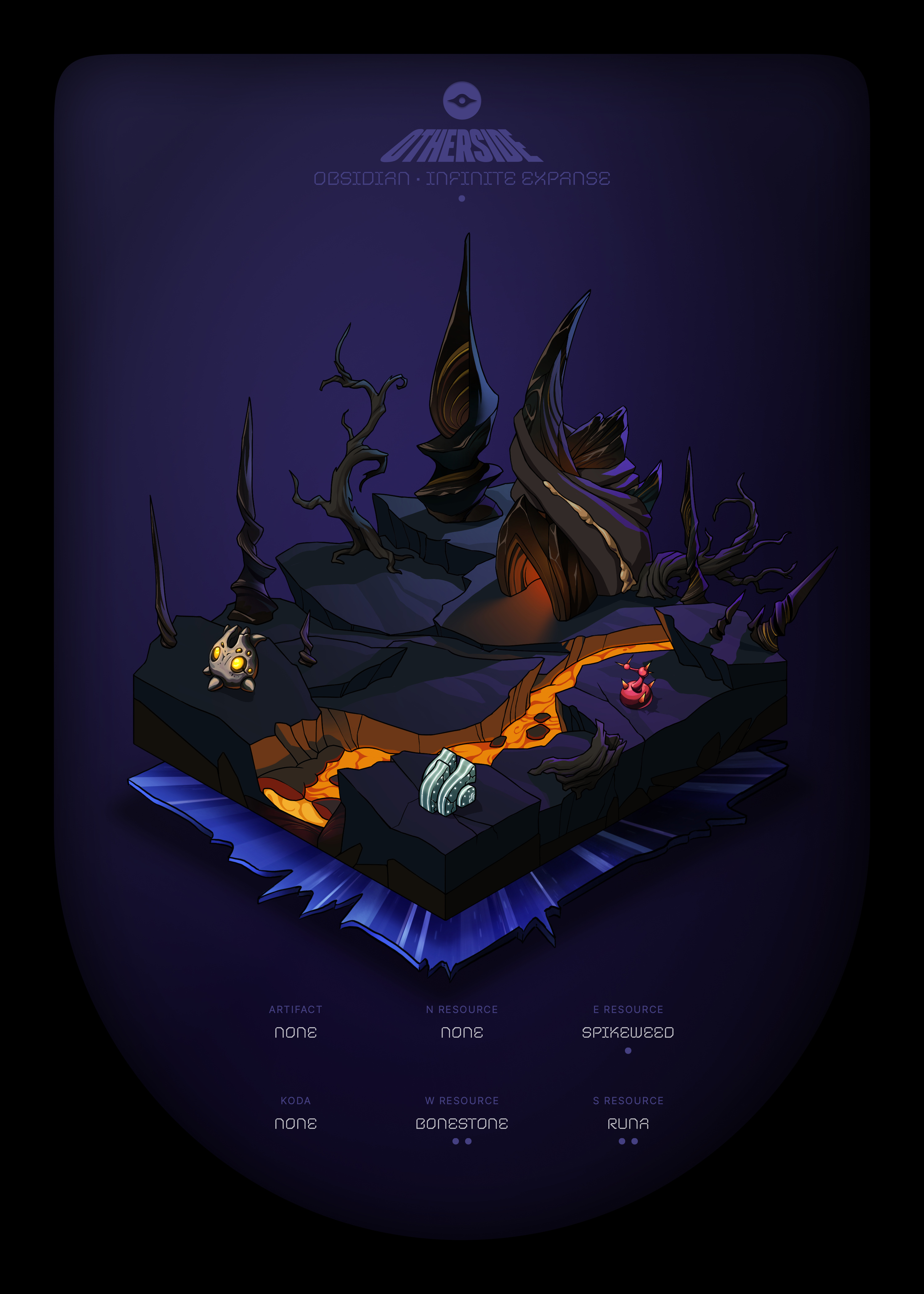 Otherdeed #43033 — Obsidian